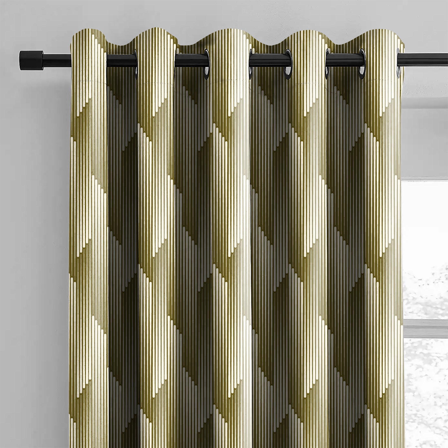 OSLO GREEN BLACKOUT CURTAINS