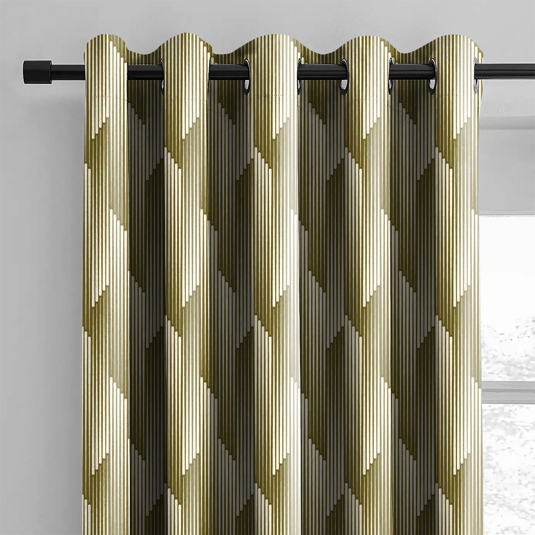 OSLO GREEN BLACKOUT CURTAIN