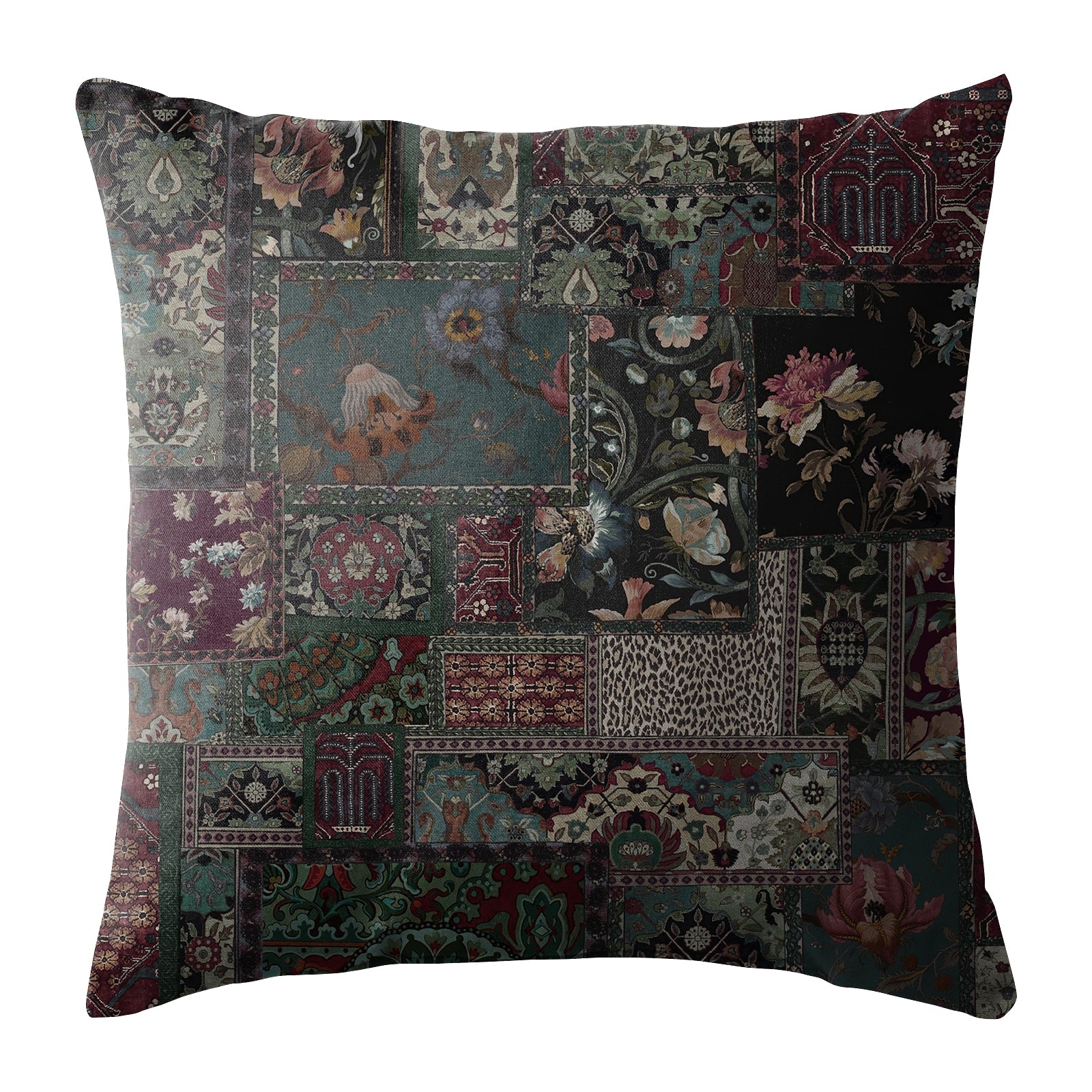 KIRK GREEN DIGITAL PRINTED CUSHION COVER (Pack of 2)