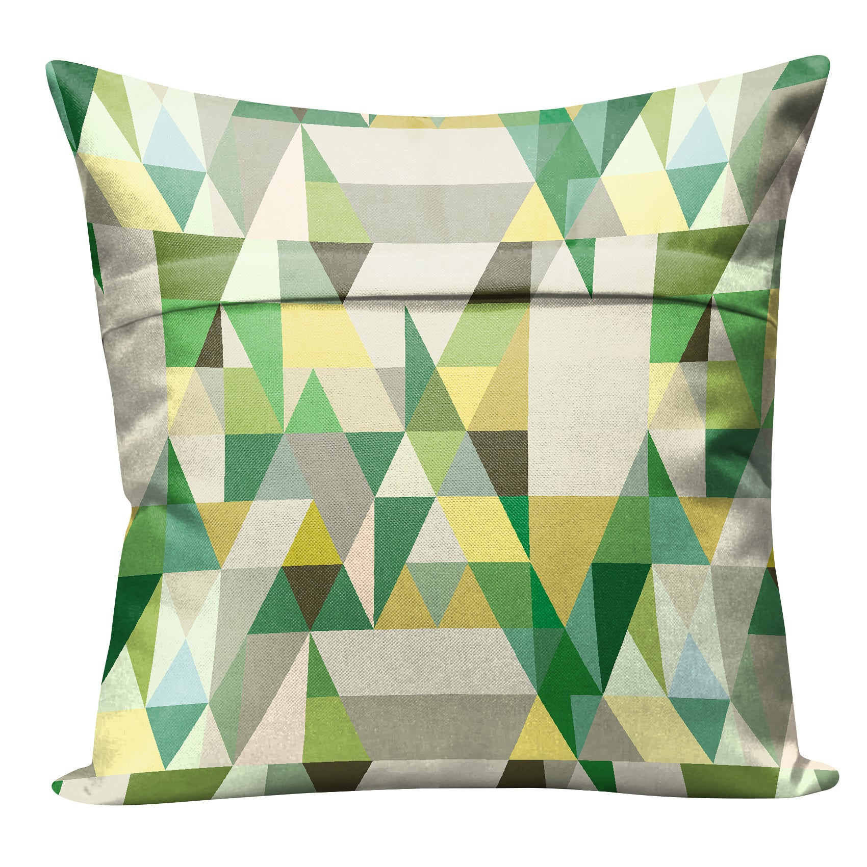 RUGA GREEN (16X16 INCH) DIGITAL PRINTED CUSHION COVER