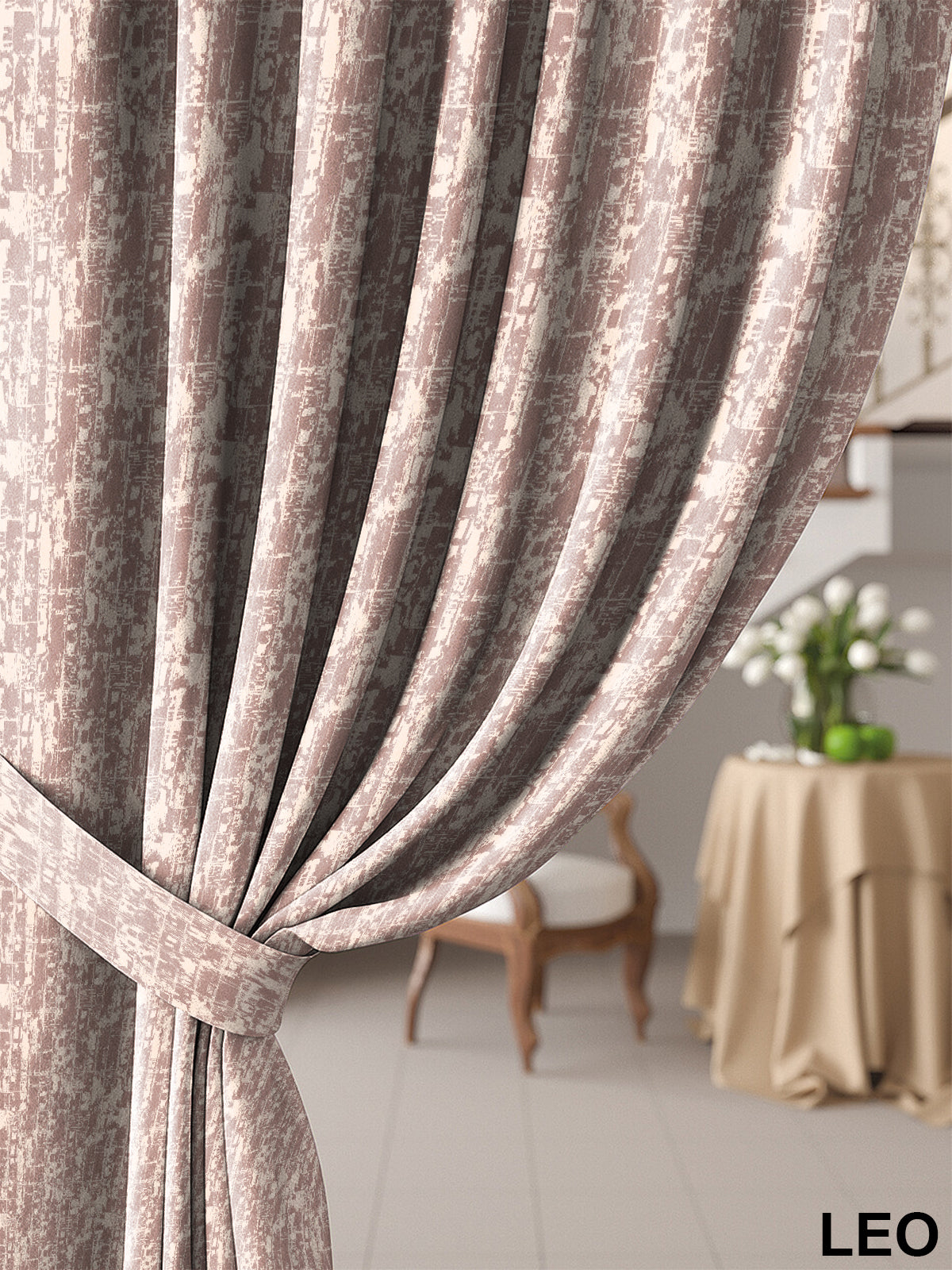LEO M-PINK BLACKOUT CURTAIN