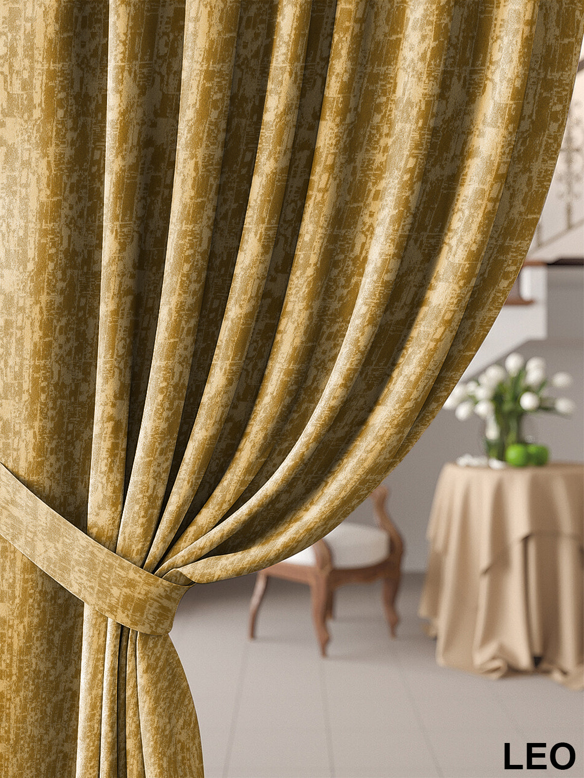 LEO MUSTERED BLACKOUT CURTAIN