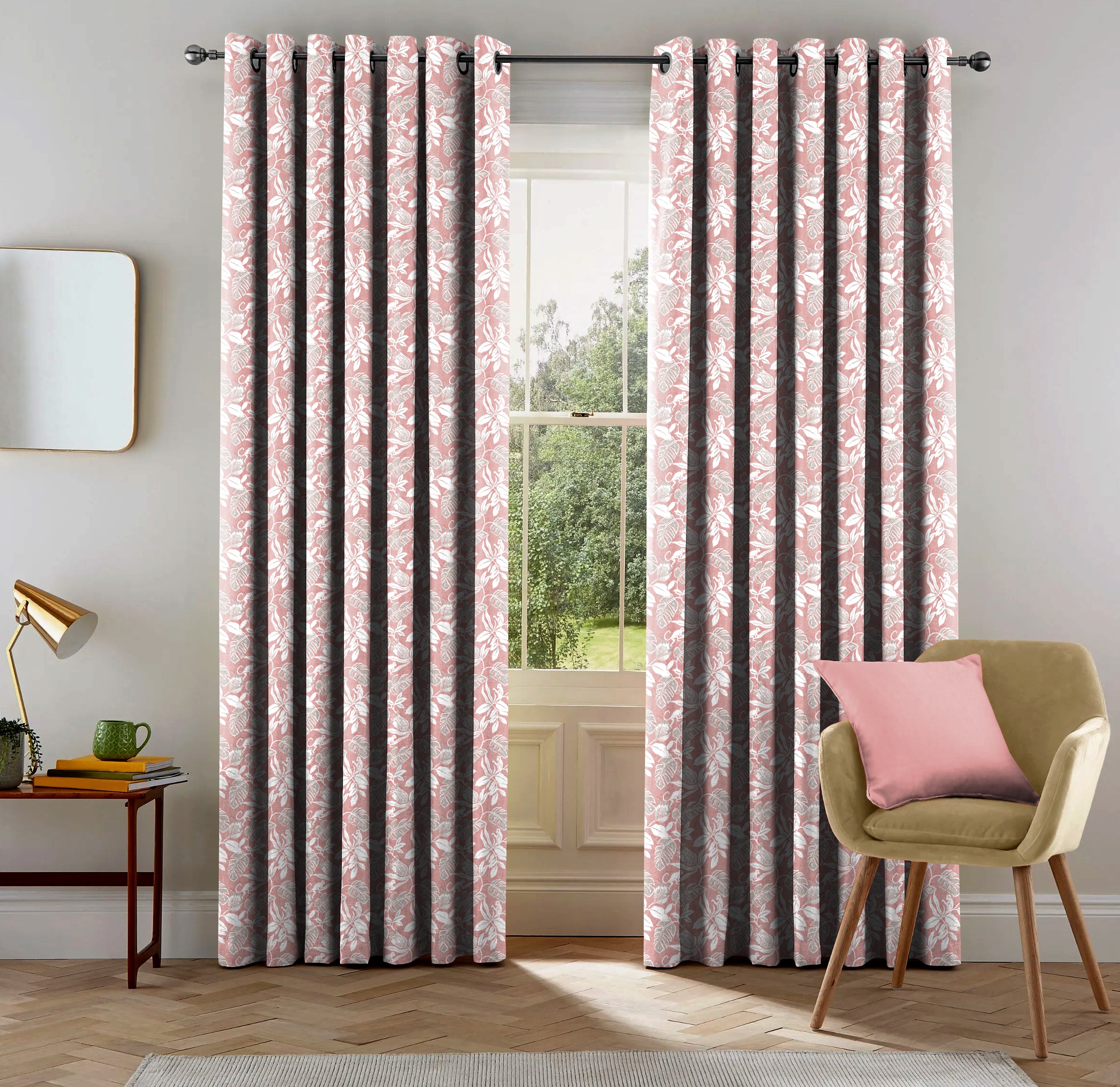 SAVANNA PINK BLACKOUT CURTAIN