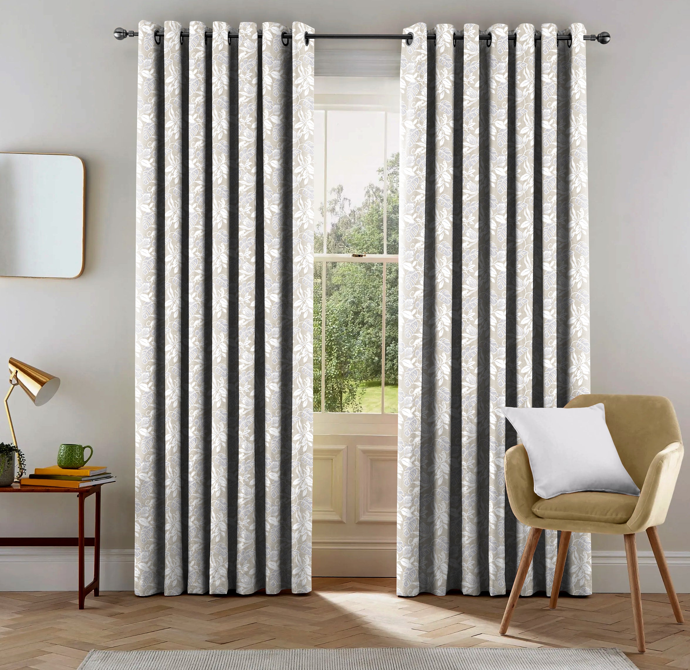 SAVANNA PUMICE BLACKOUT CURTAIN