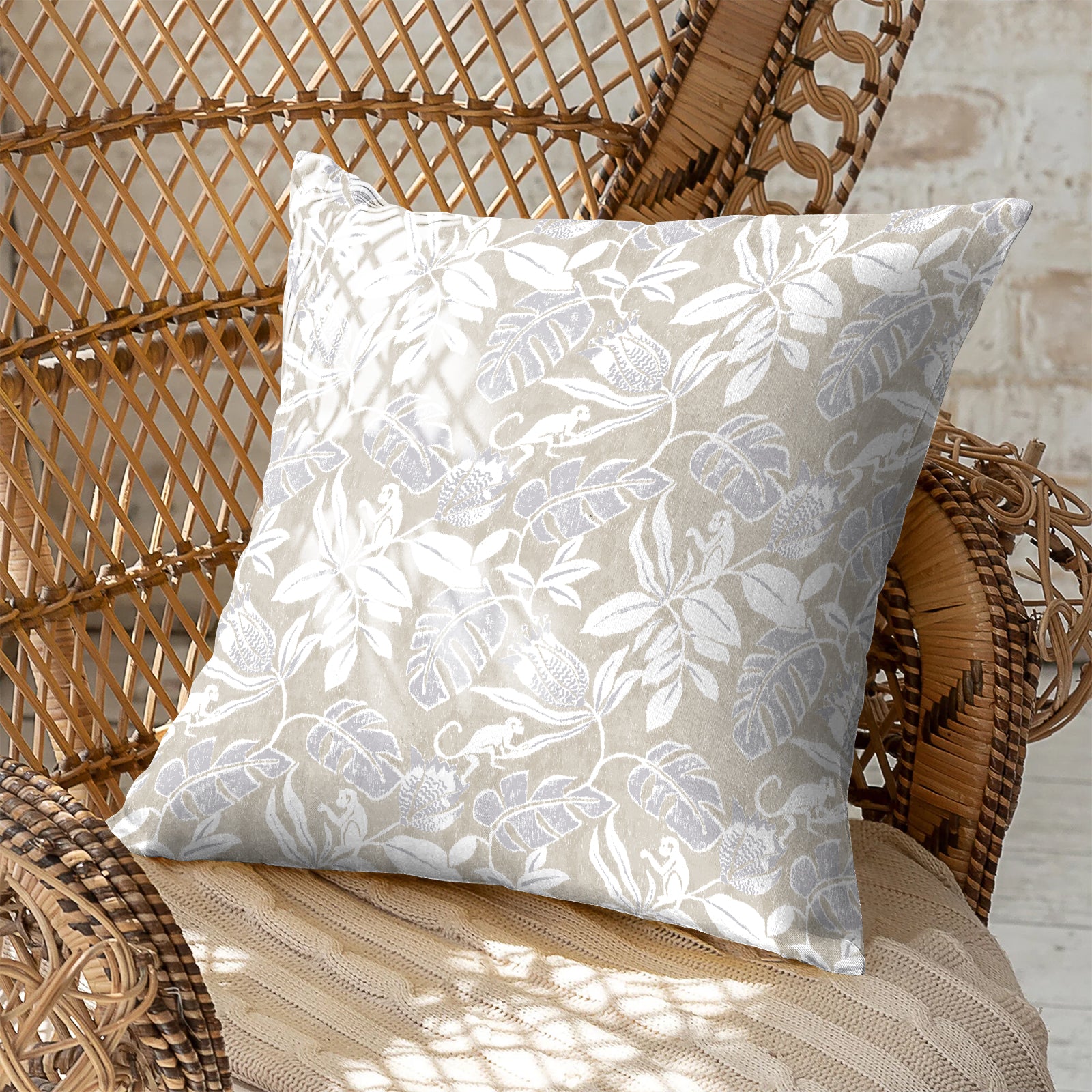 SAVANNA PUMICE DIGITAL PRINTED CUSHION COVER (Pack of 2)