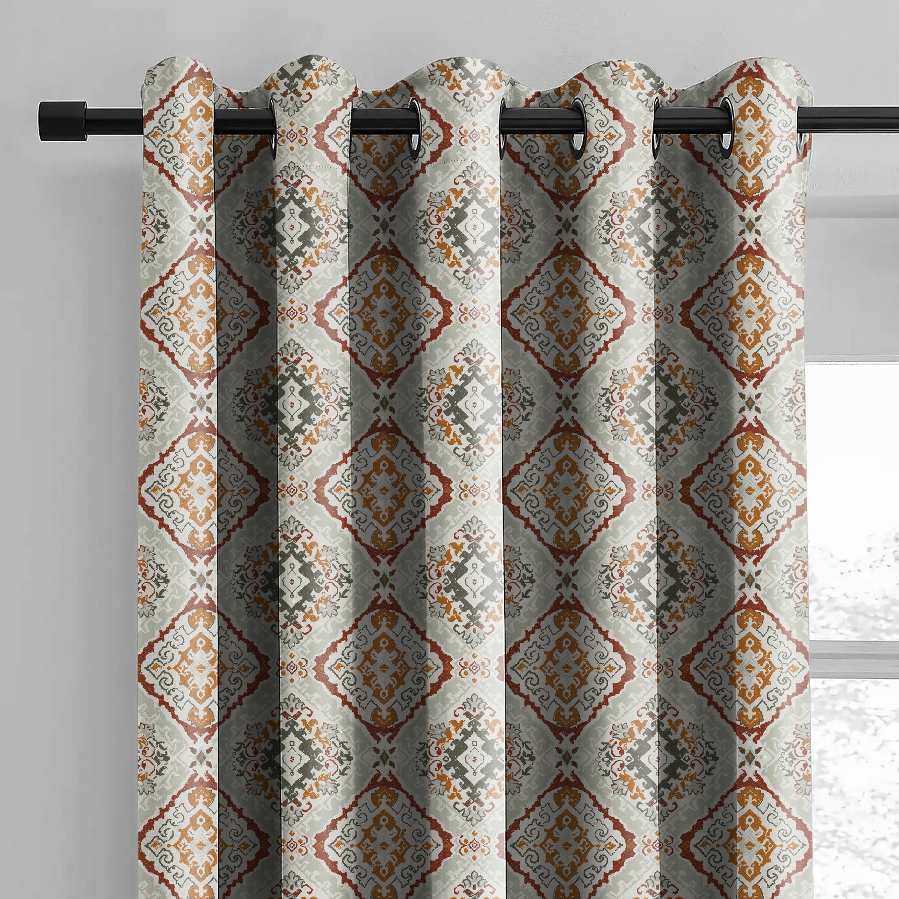 MOROCO ROUGE BLACKOUT CURTAINS