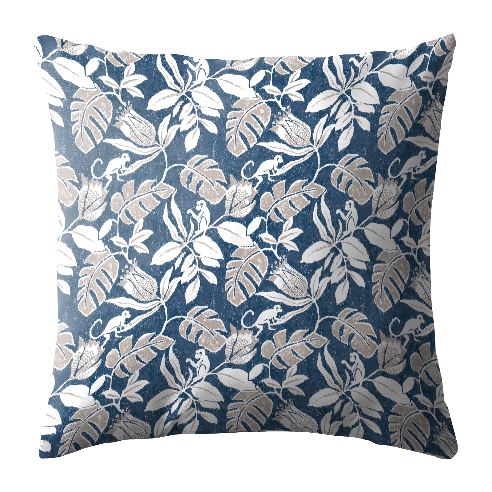 SAVANNA ROYAL BLUE (16X16 INCH) DIGITAL PRINTED CUSHION COVER