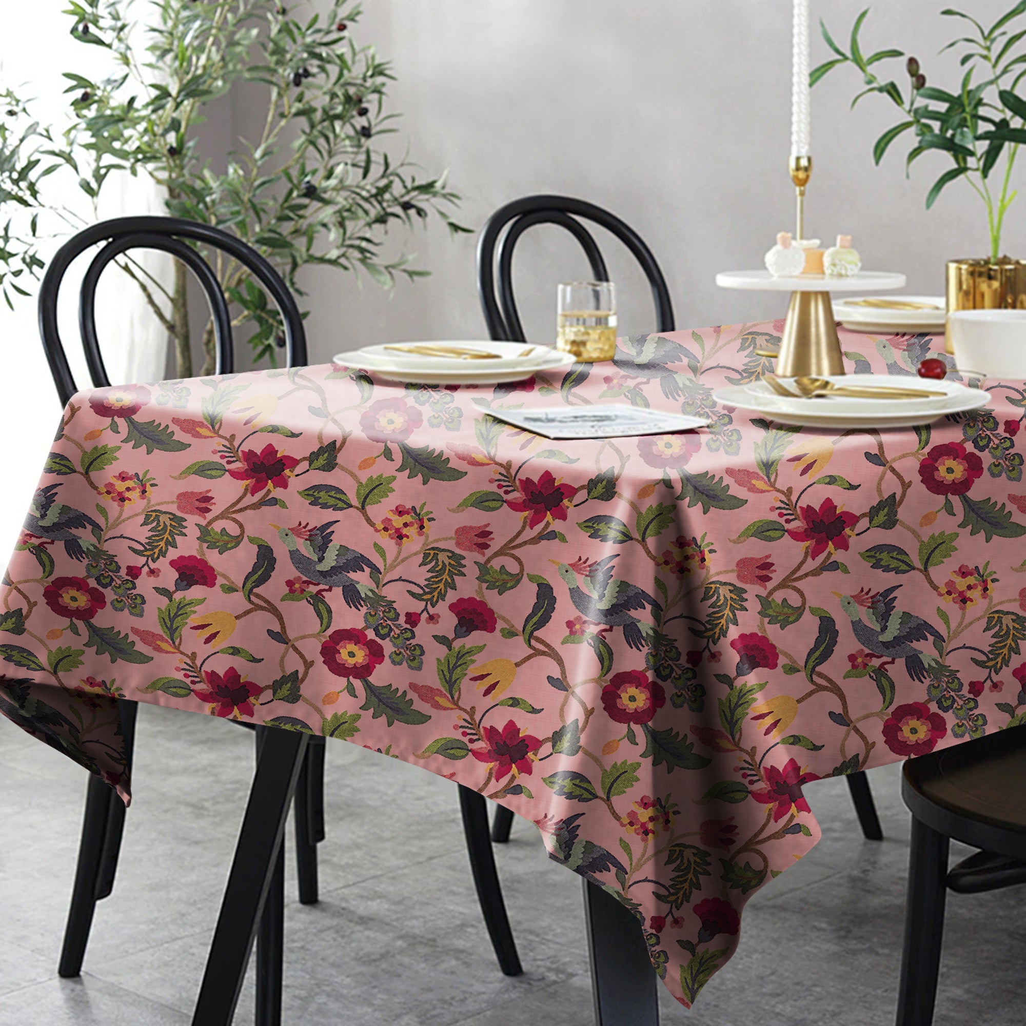 Cabal Rose 6 Seater Table Cloth