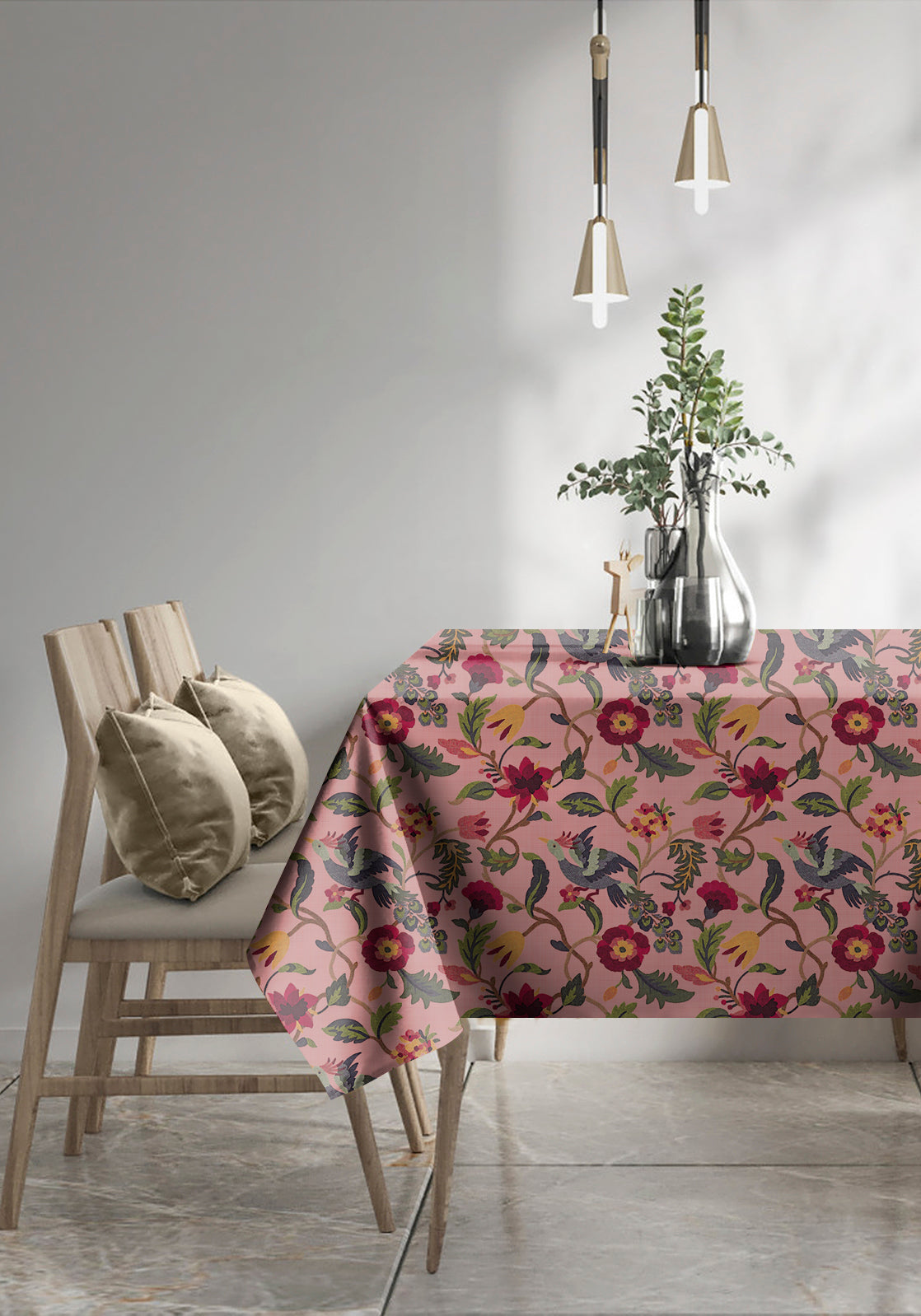 Cabal Rose 6 Seater Table Cloth