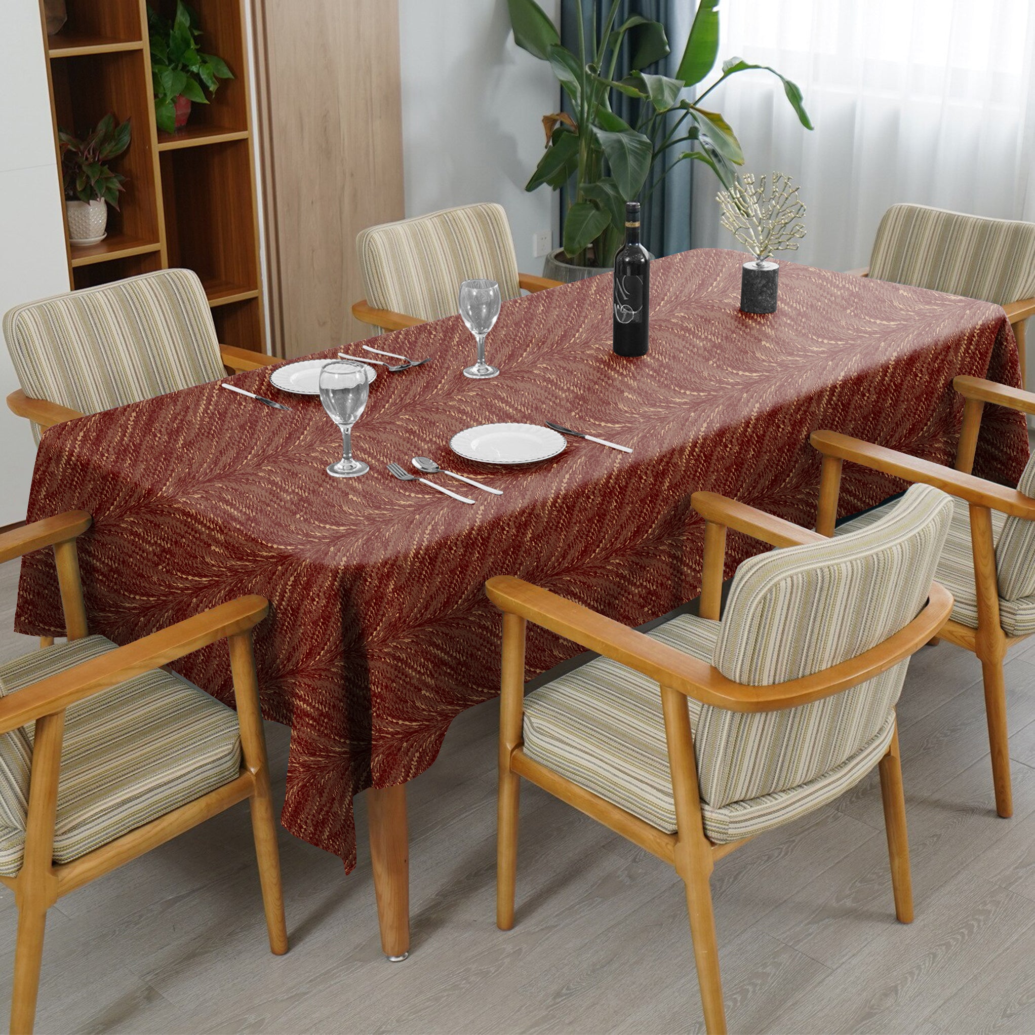 Luxor Rosso 6 Seater Table Cloth