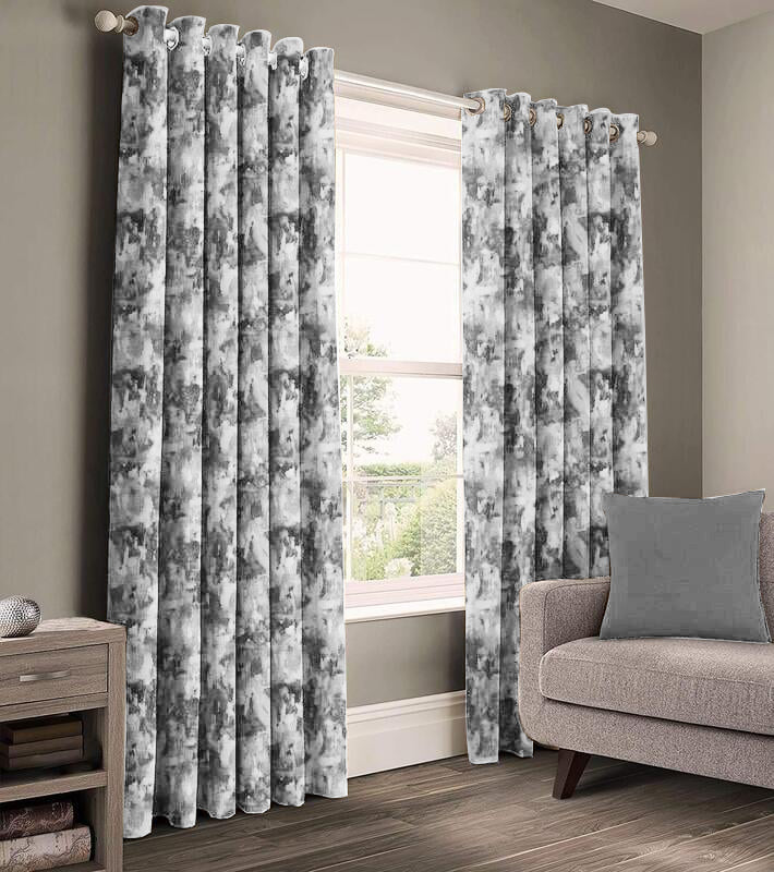 EDEN GREY BLACKOUT CURTAINS