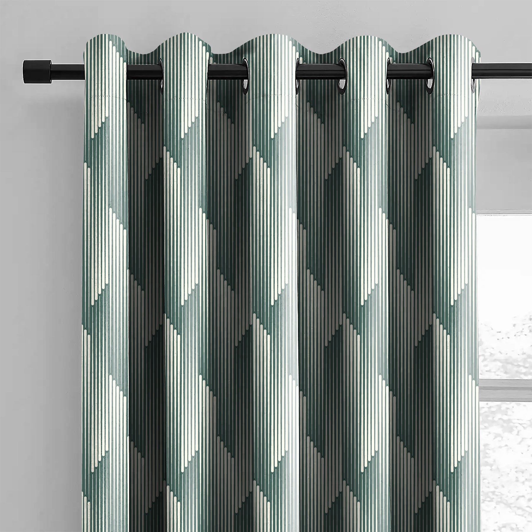 OSLO SEA GREEN BLACKOUT CURTAINS