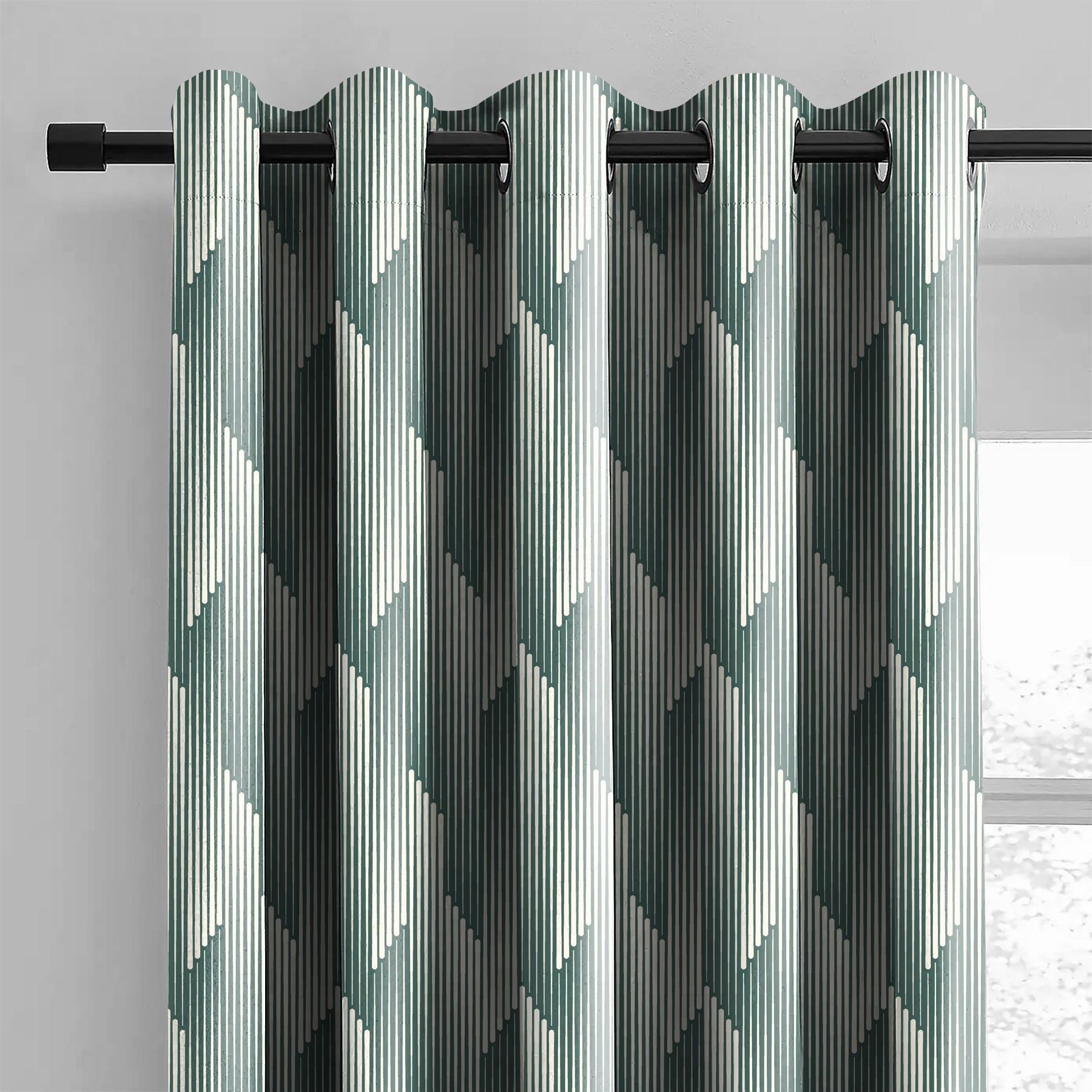 OSLO SEA GREEN BLACKOUT CURTAIN