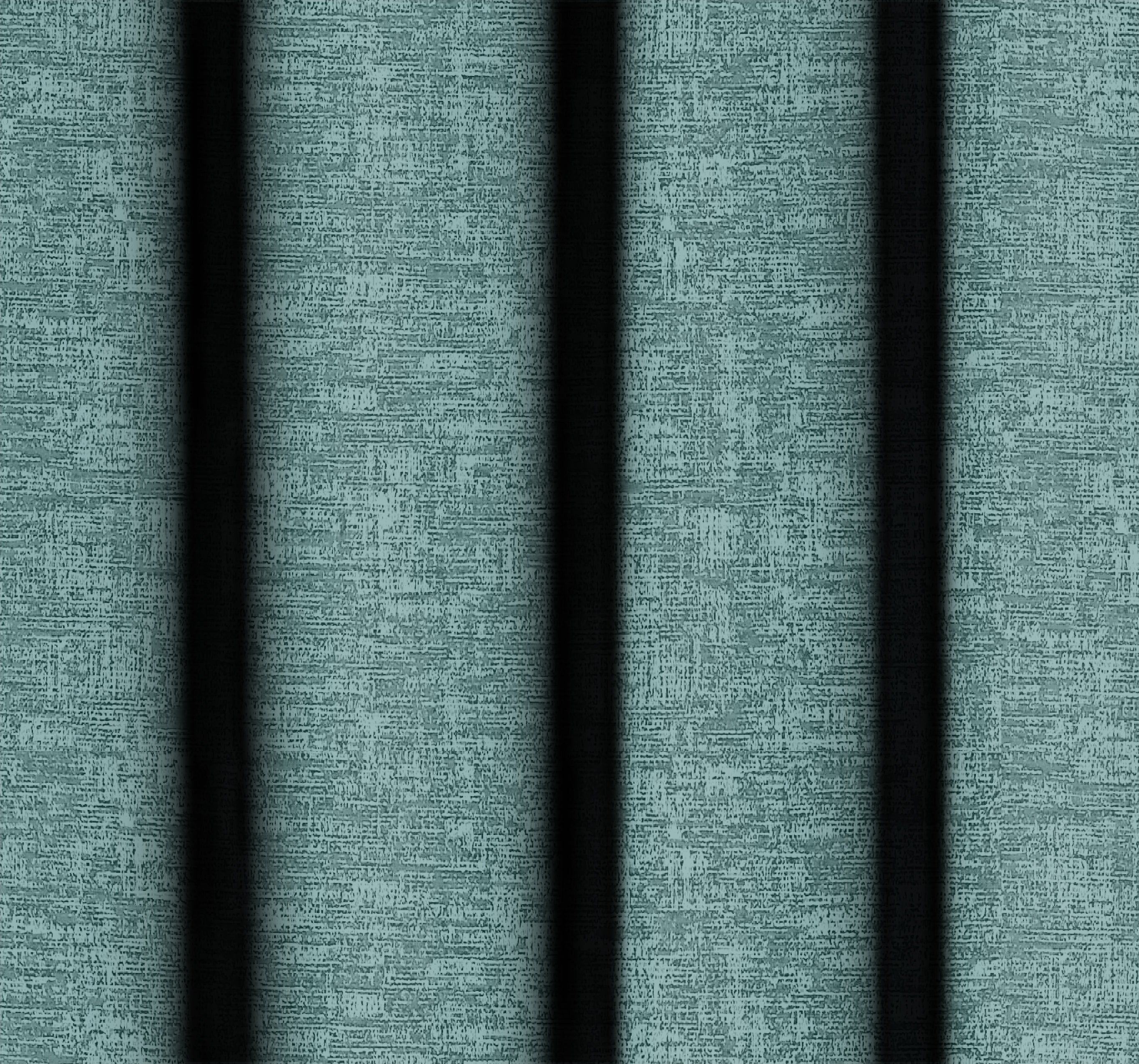 SUNBLOCK TEXTURE LASA TEAL PRINTED BLACKOUT CURTAIN