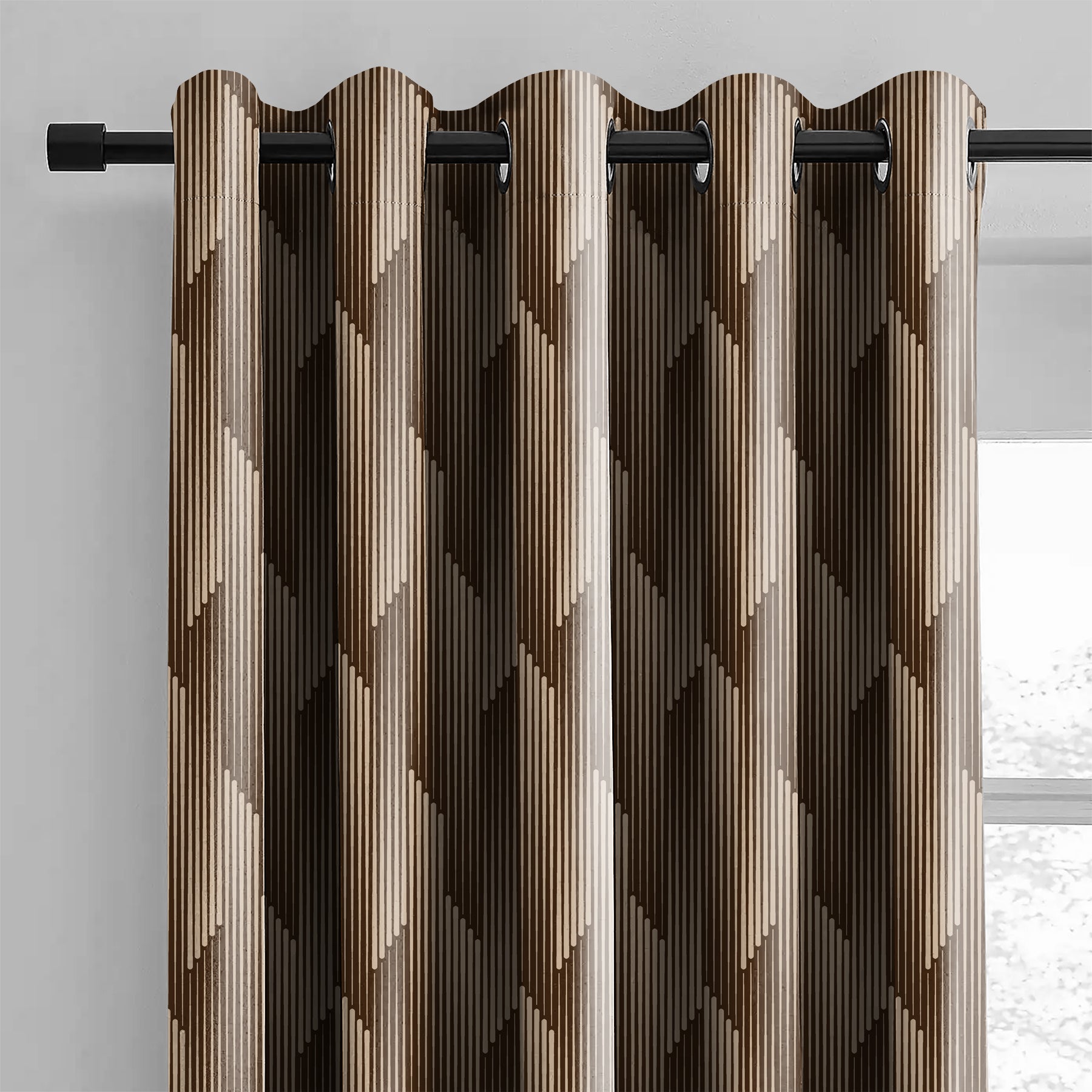 OSLO TEX COFFEE BLACKOUT CURTAINS
