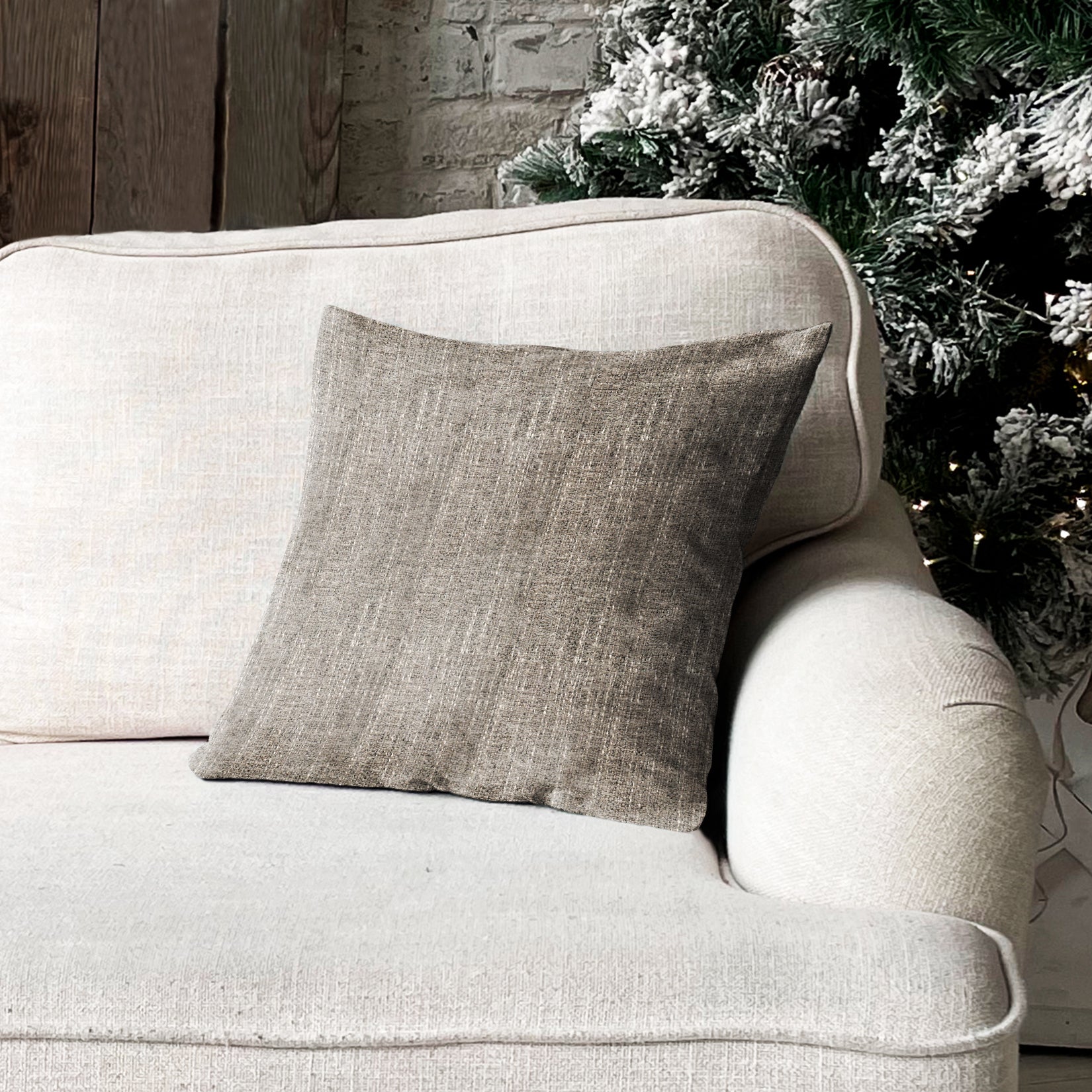 VICTORIA TEX SILVER (16X16 INCH) DIGITAL PRINTED CUSHION COVER