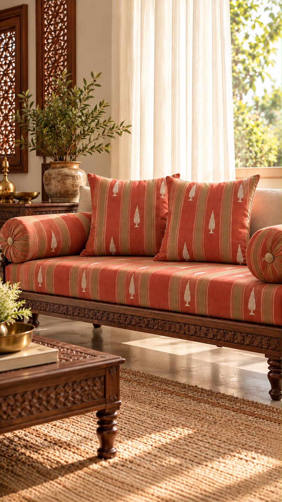 BAGH-E-SAANJH UPHOLSTERY FABRIC