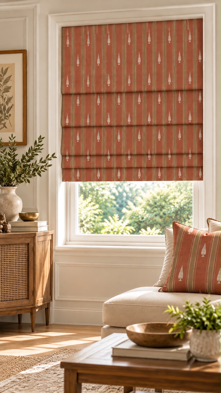BAGH-E-SAANJH READY MADE ROMAN BLIND