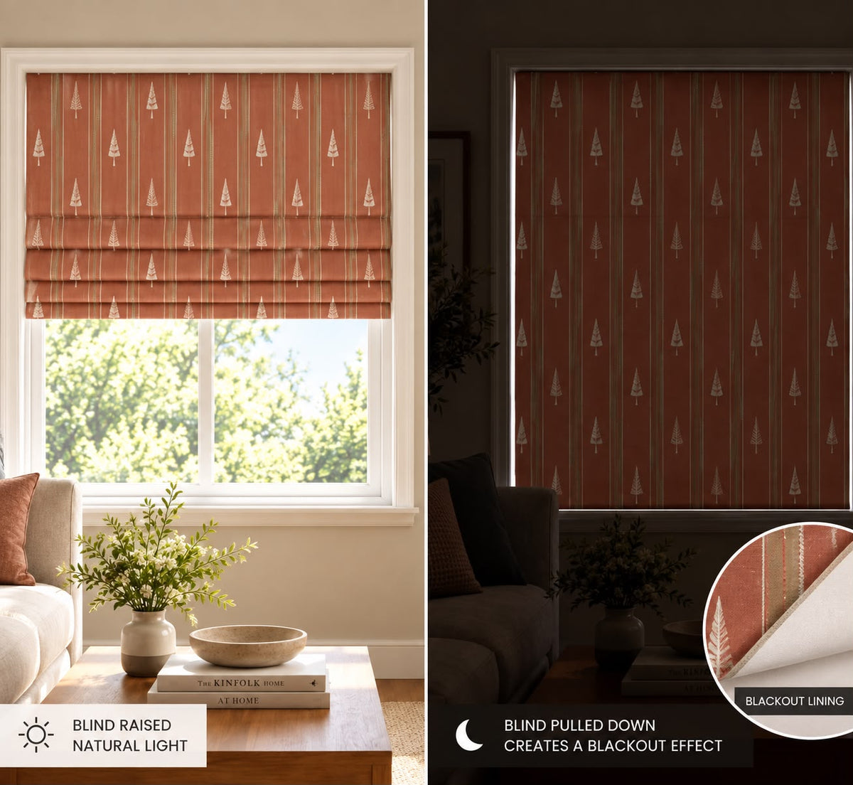 BAGH-E-SAANJH READY MADE ROMAN BLIND