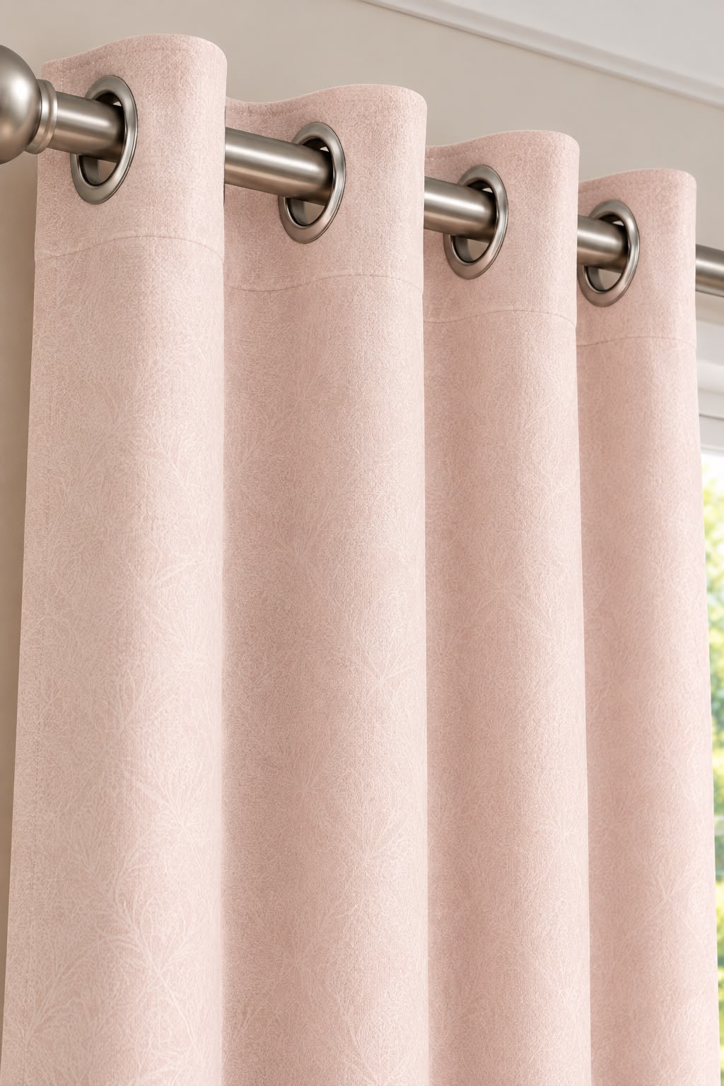 PASTORA MOCHA PRINTED CURTAIN