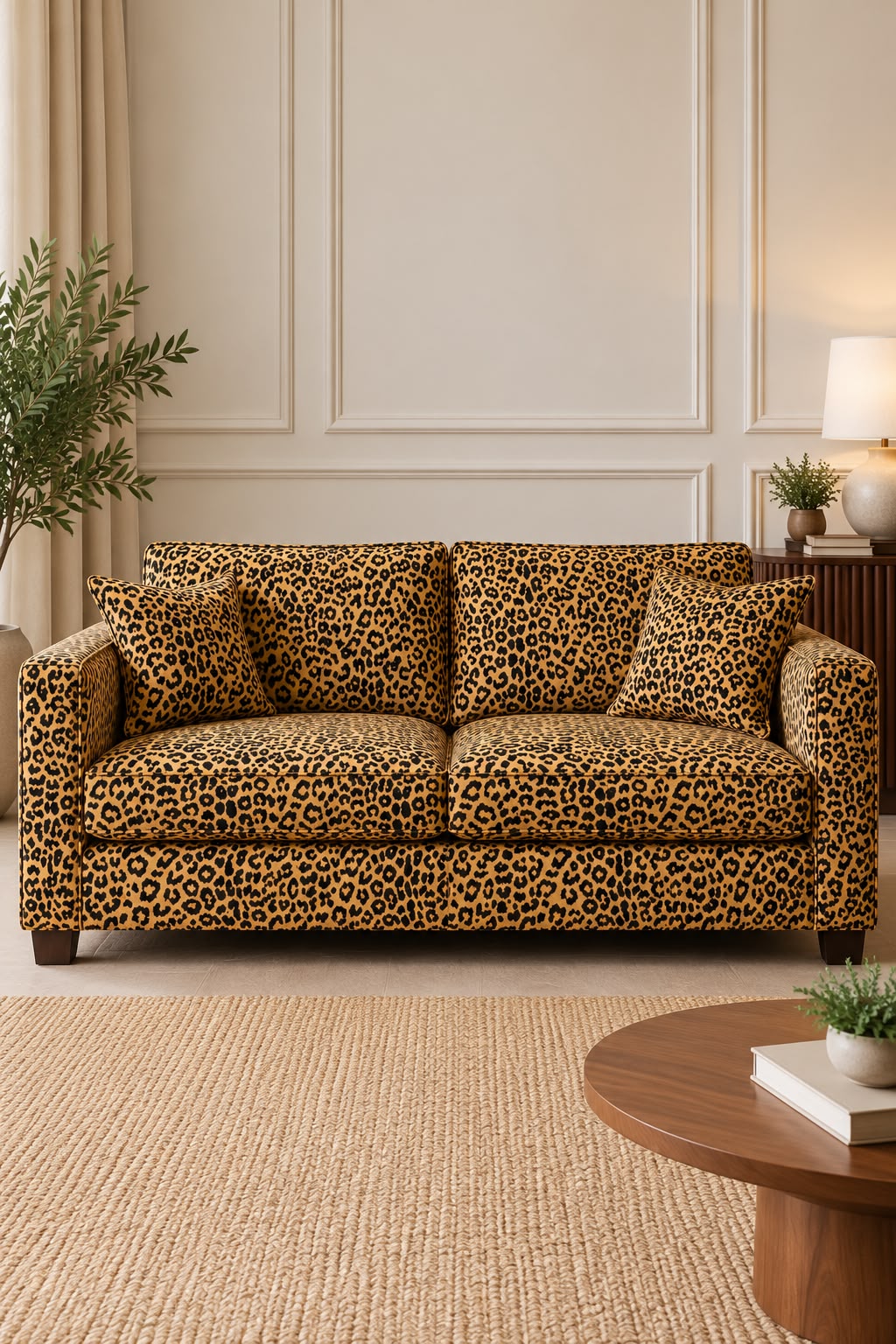 CHEETAH UPHOLSTERY FABRIC
