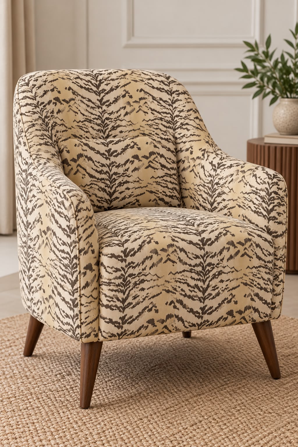 TIGER UPHOLSTERY FABRIC