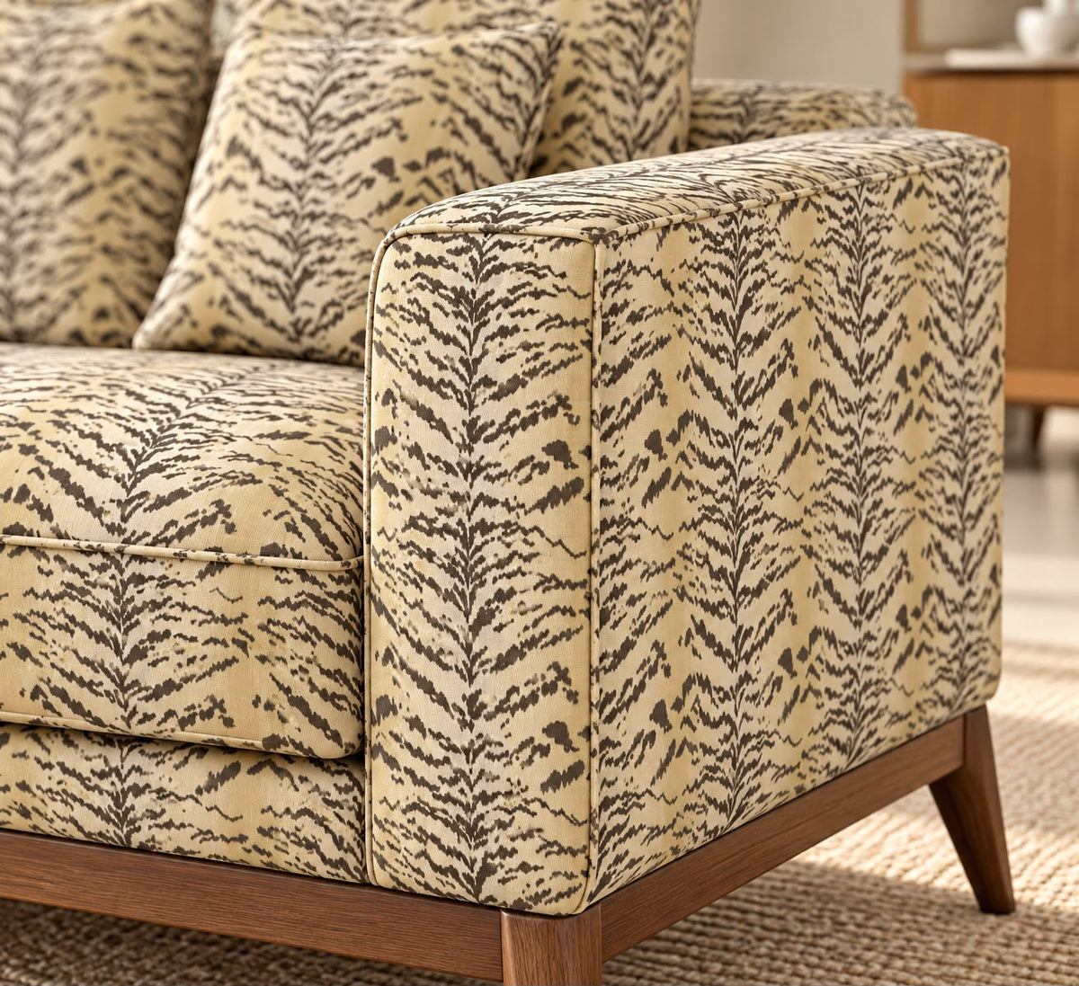 TIGER UPHOLSTERY FABRIC