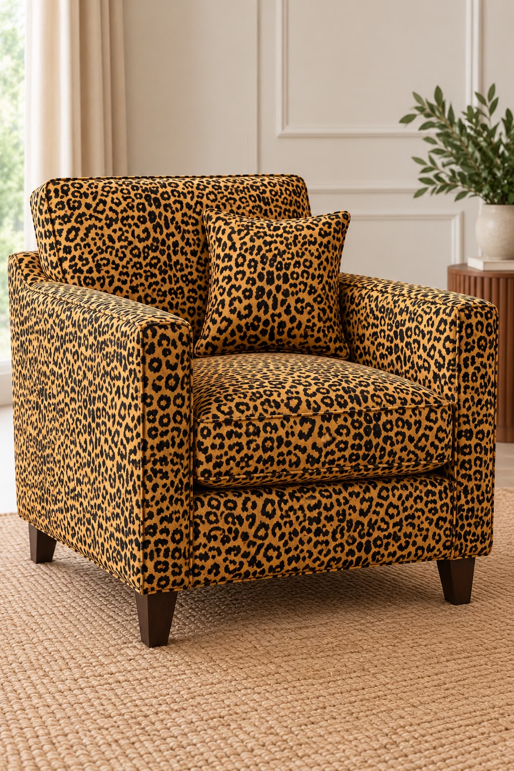 CHEETAH UPHOLSTERY FABRIC