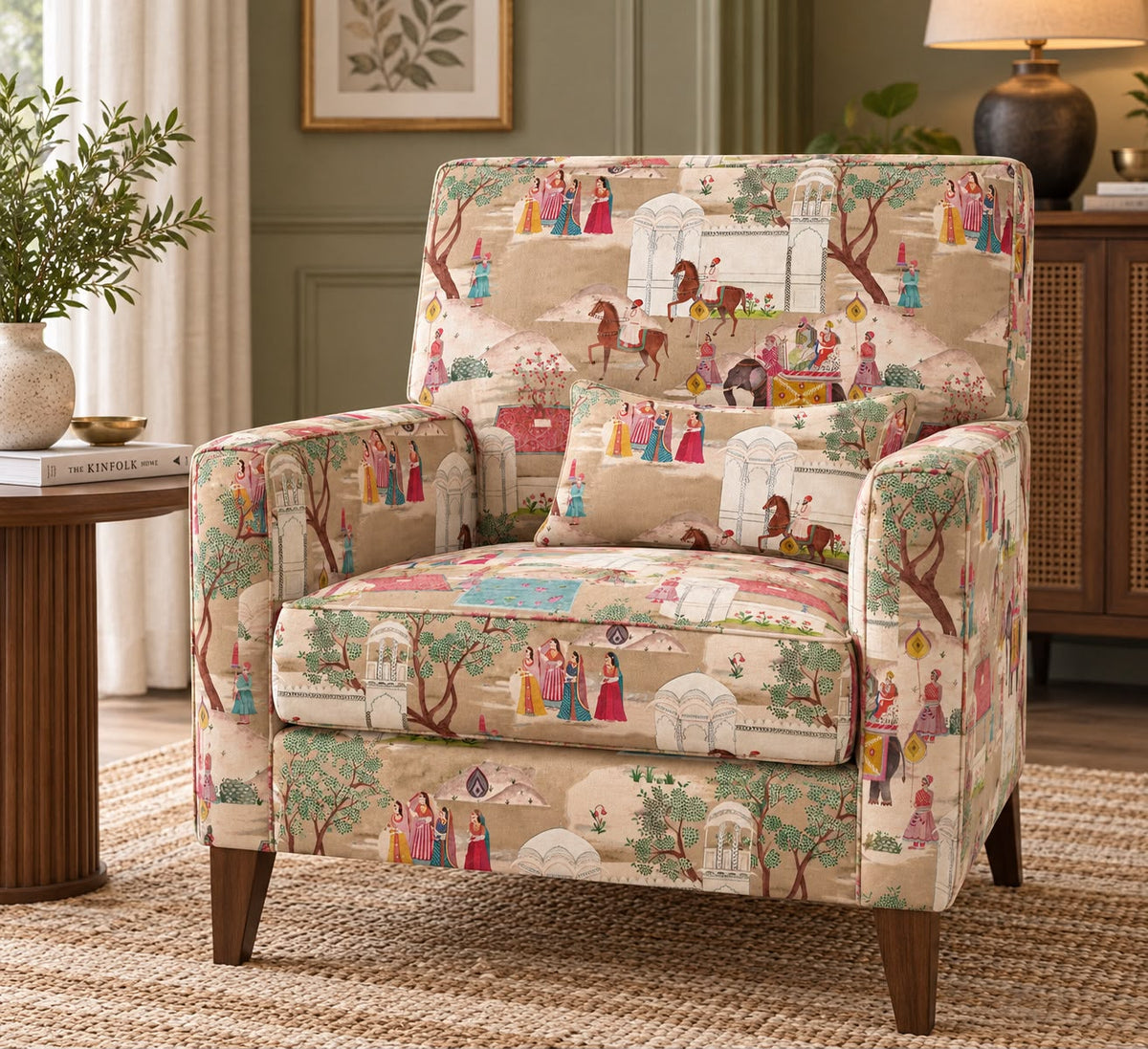 ROYAL JHAROKA UPHOLSTERY FABRIC