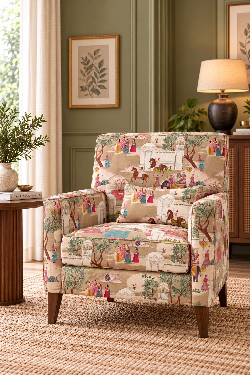 ROYAL JHAROKA UPHOLSTERY FABRIC