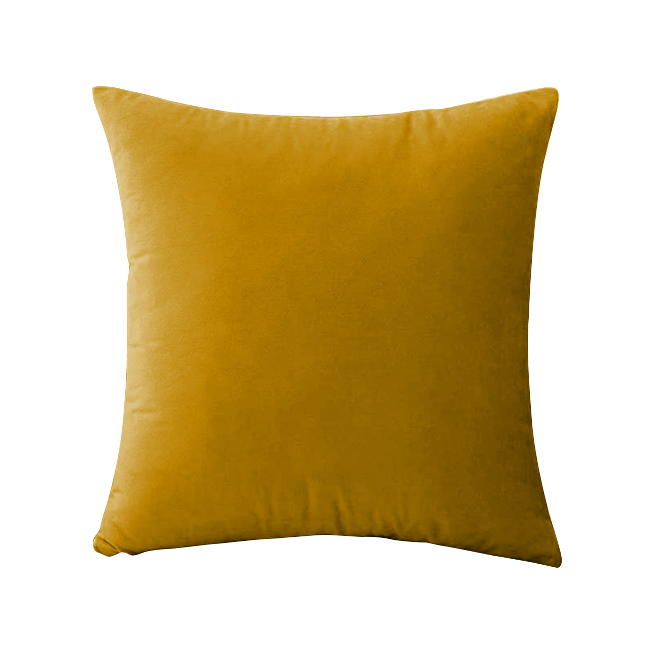 RAINBOW VELVET YELLOW-35 (16X16 INCH) DIGITAL PRINTED CUSHION COVER