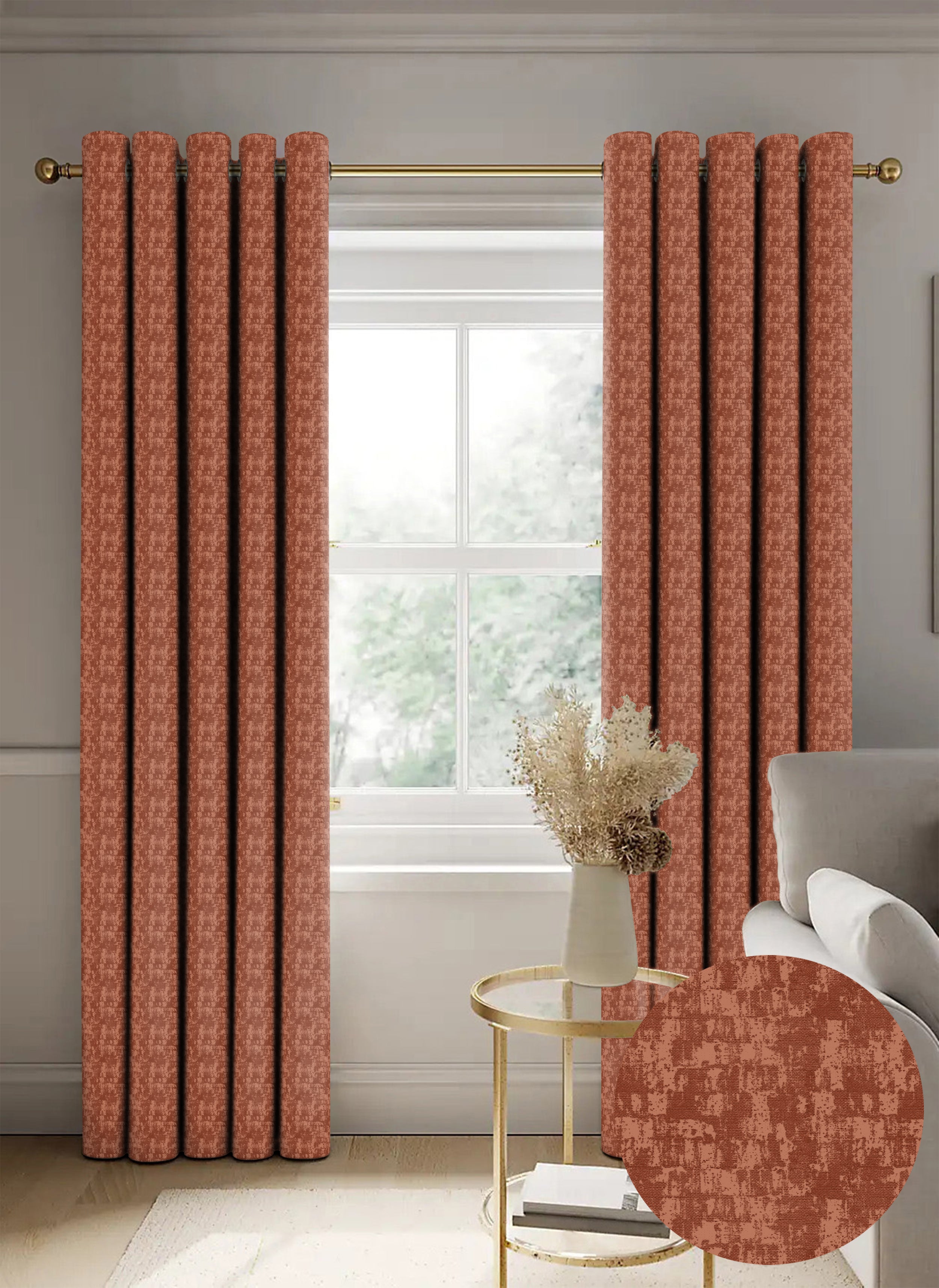 Venice Clay Blackout Curtain