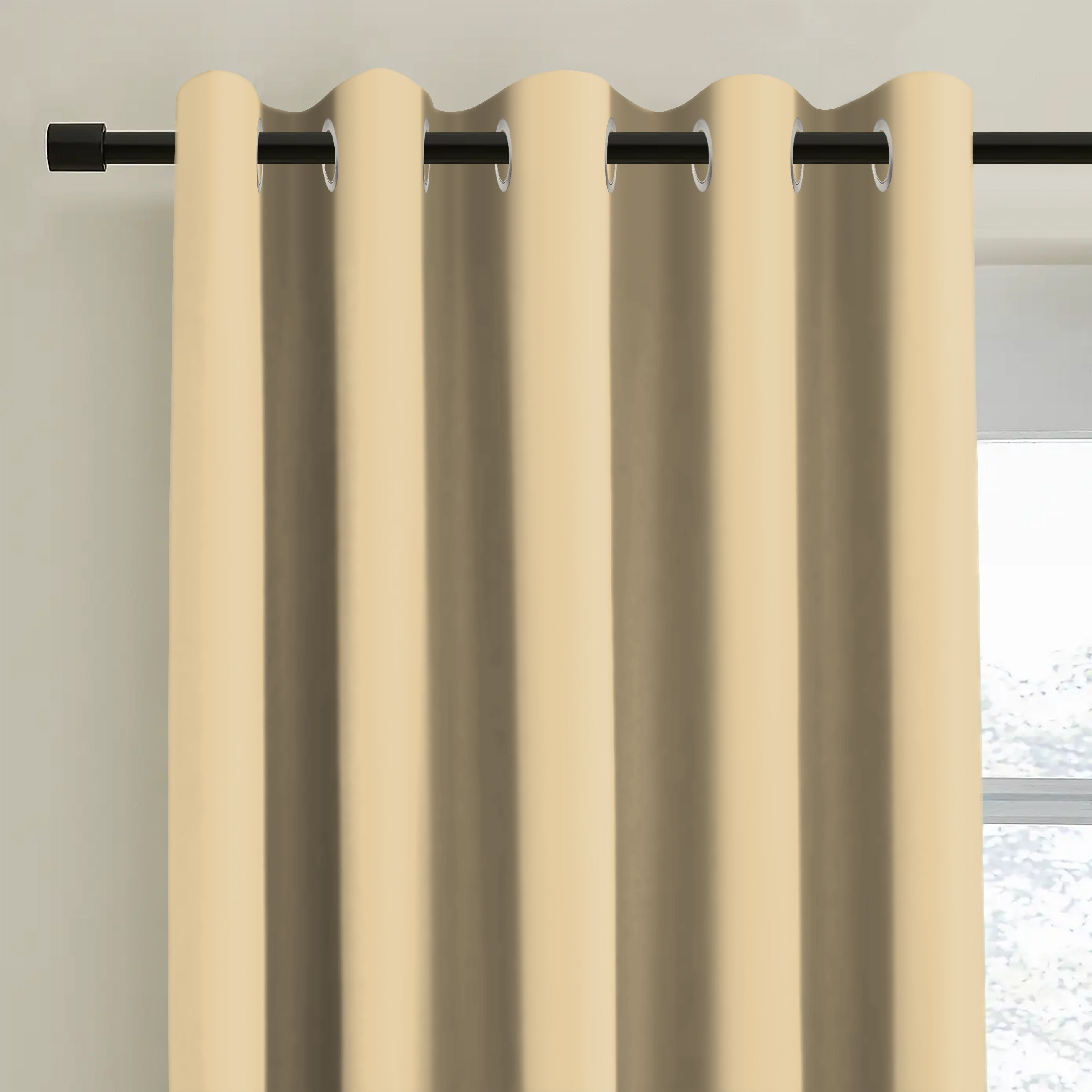 ROMANO ORANGE BLACKOUT CURTAIN