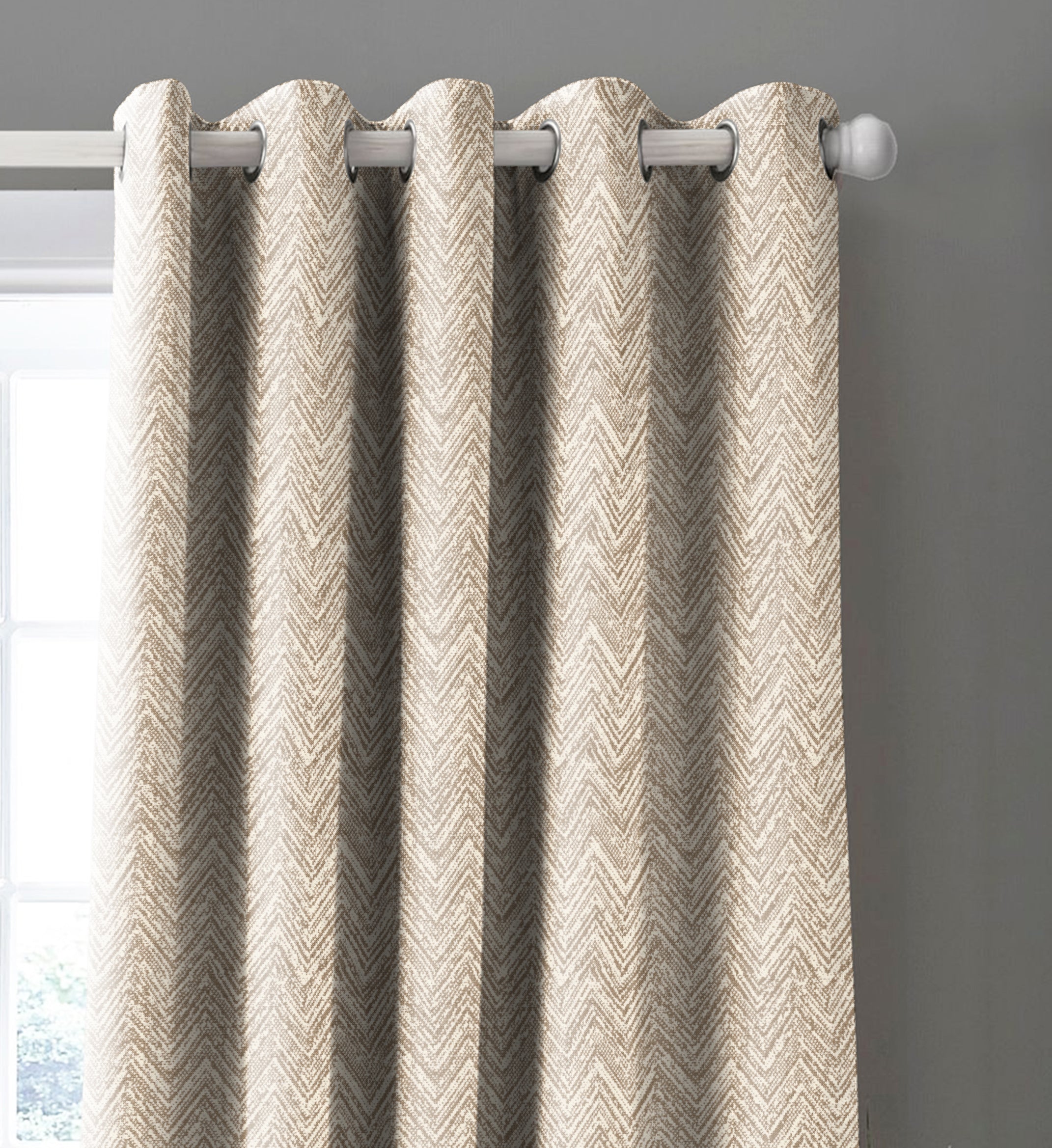 SONORA CHIKU PRINTED BLACKOUT CURTAIN