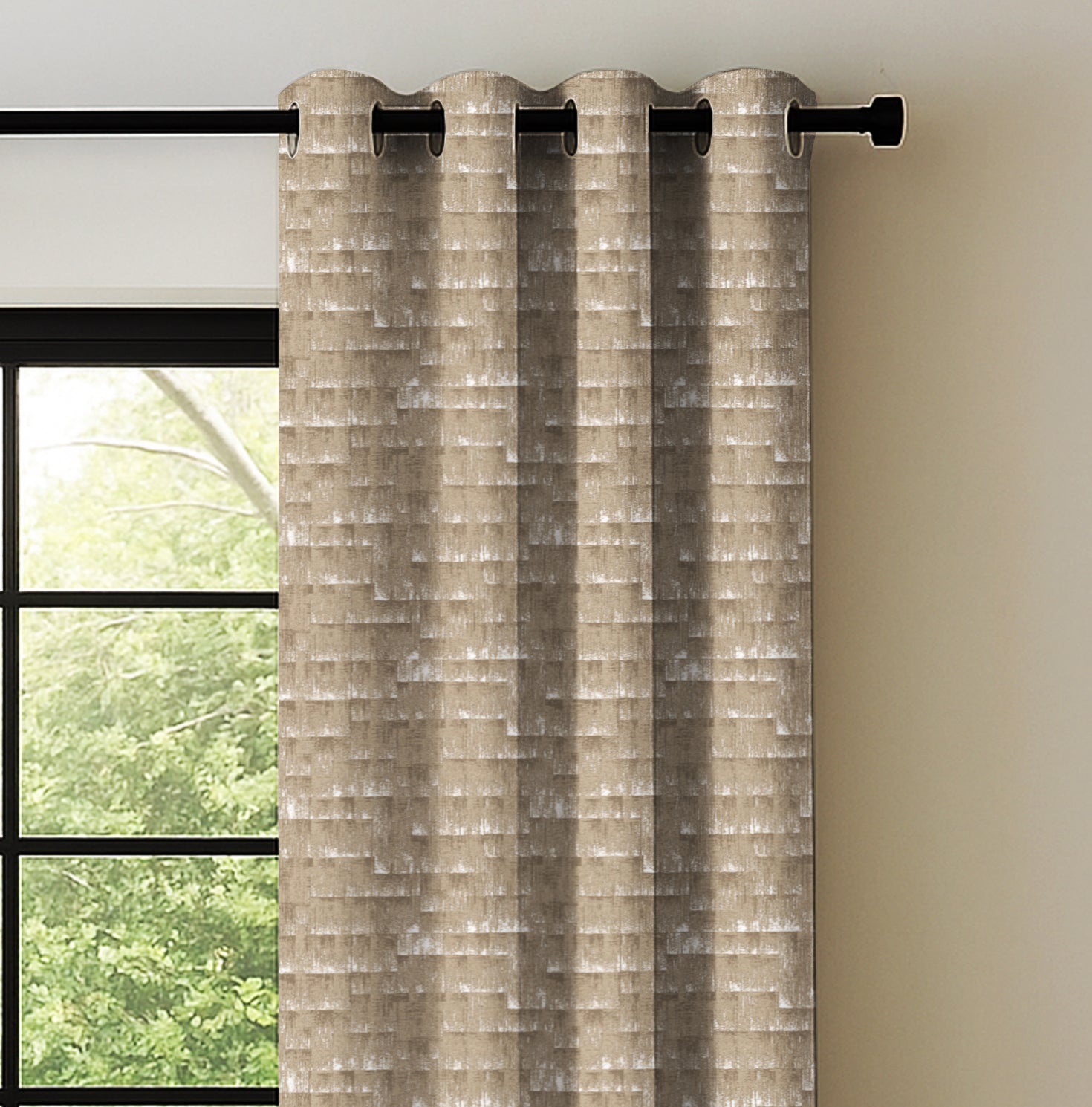 MALAGA CHIKU PRINTED BLACKOUT CURTAINS
