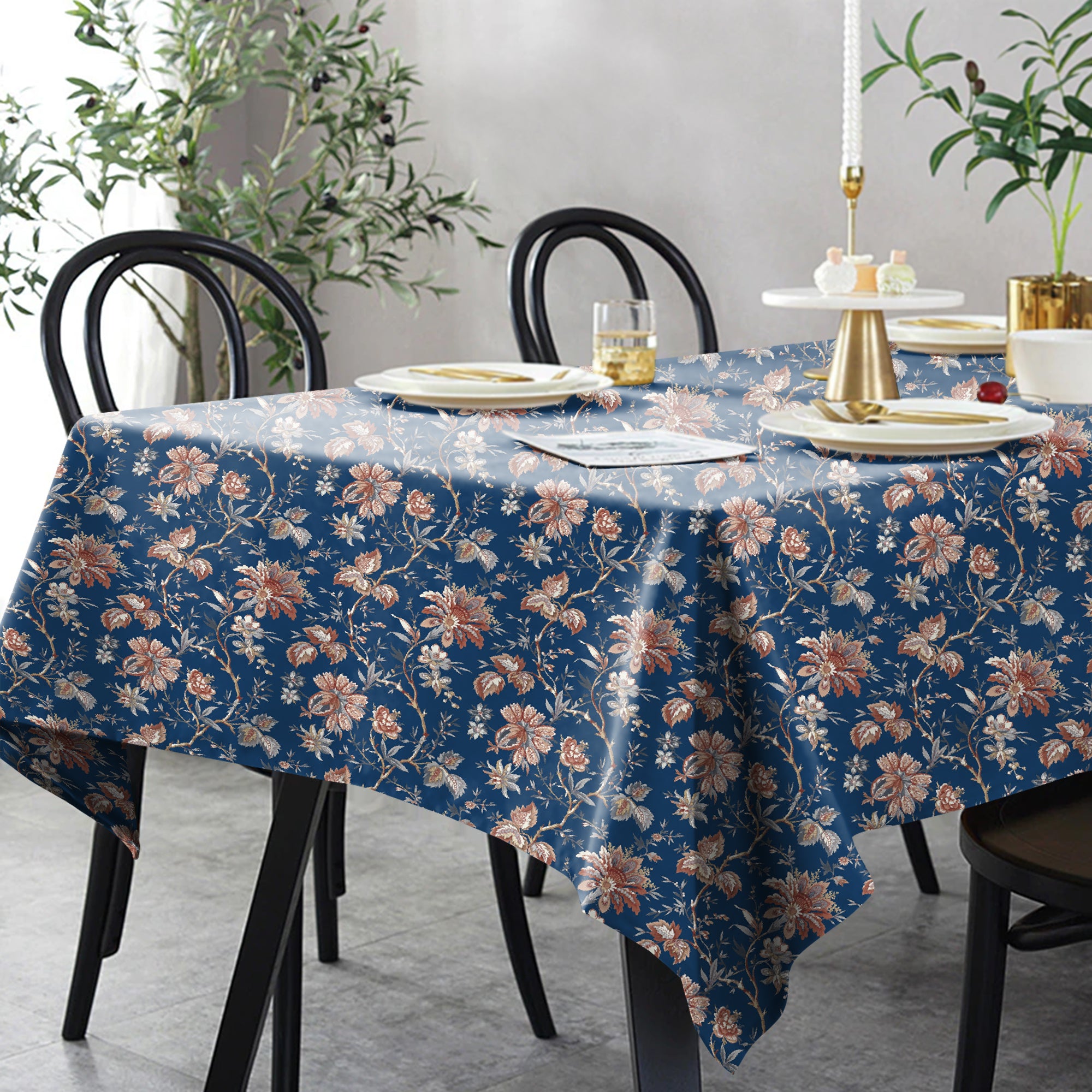 Andaman Blue 6 Seater Table Cloth