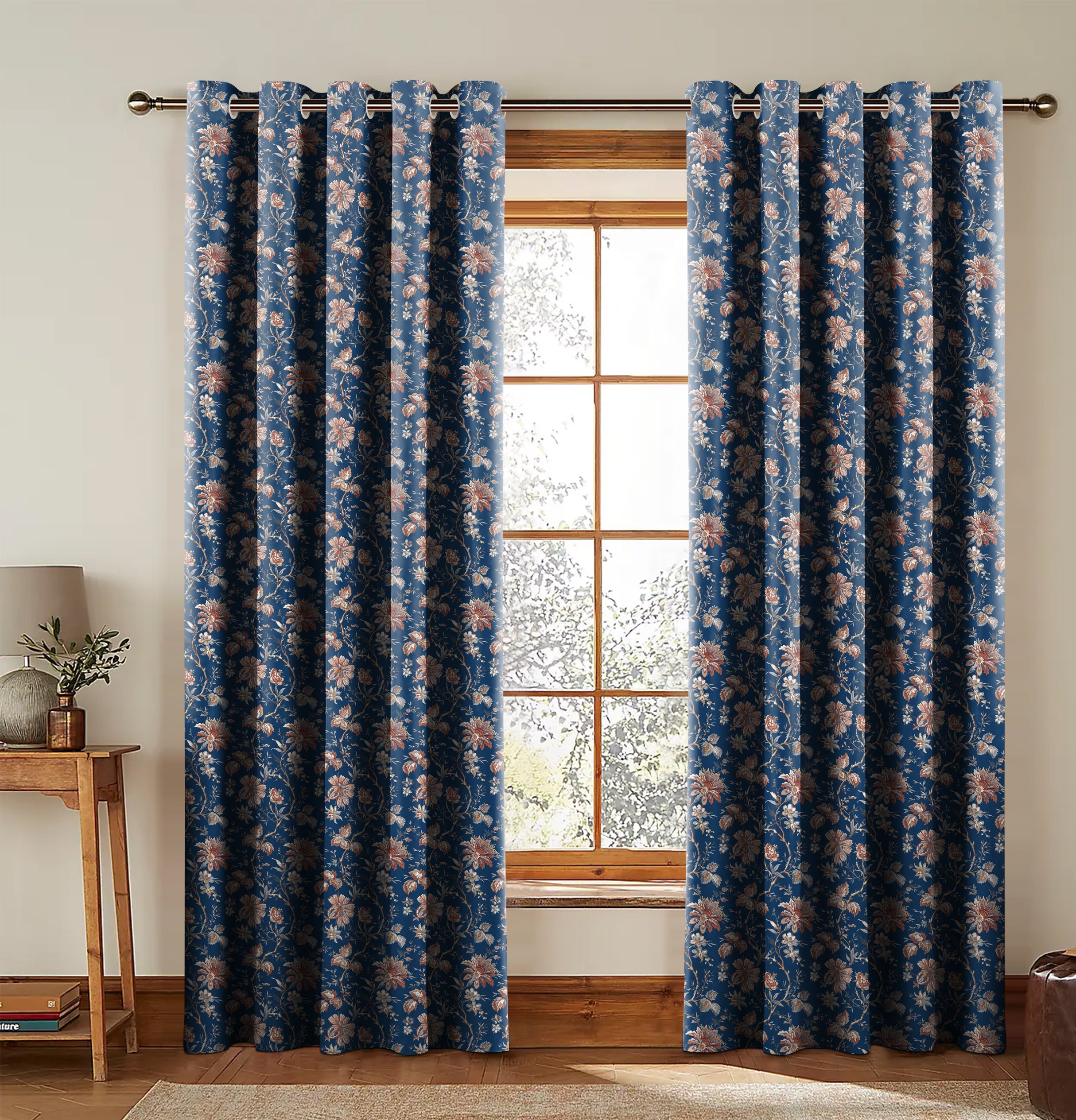 ANDAMAN BLUE BLACKOUT CURTAINS