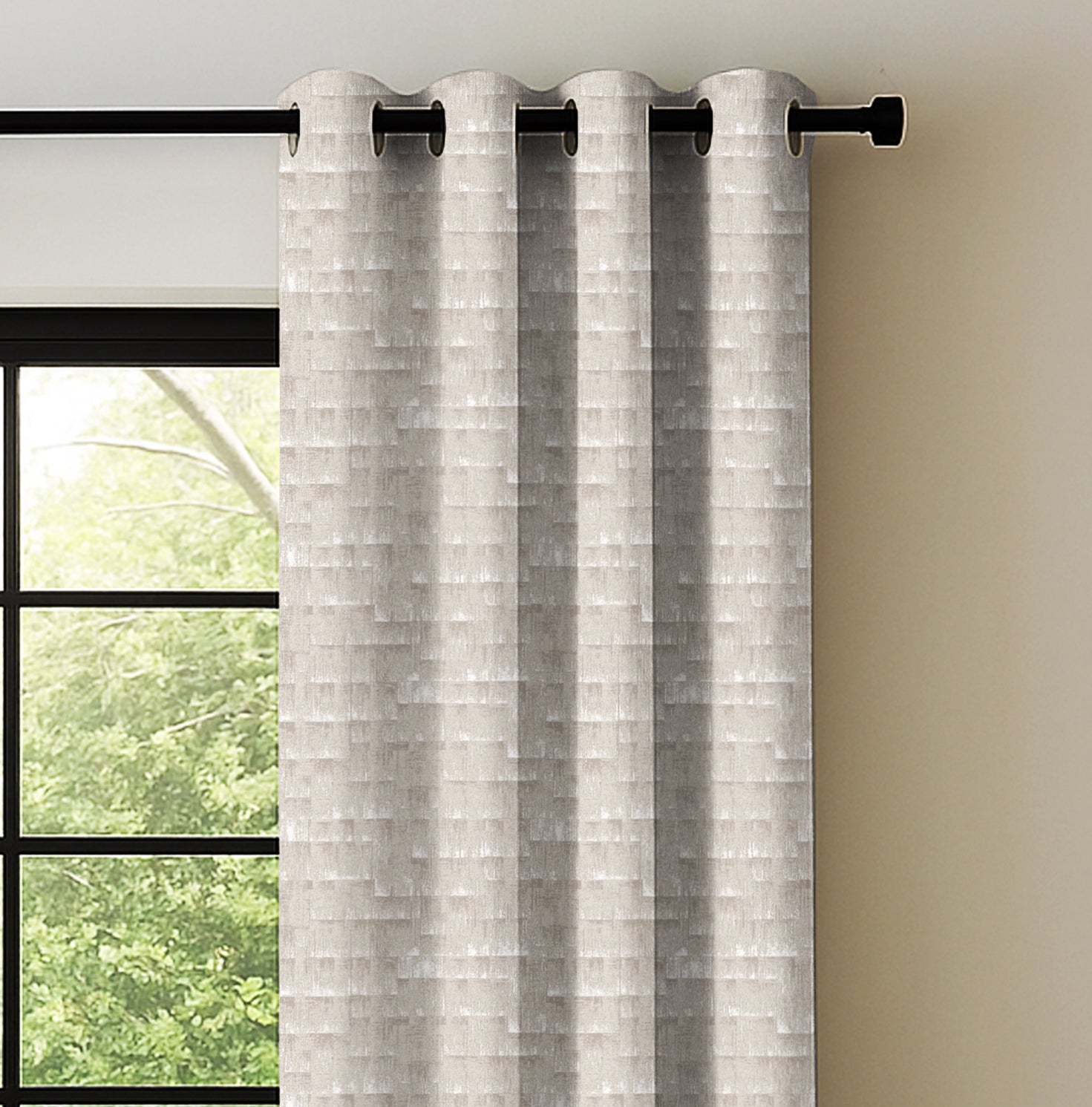 MALAGA BROWN BLACKOUT CURTAINS