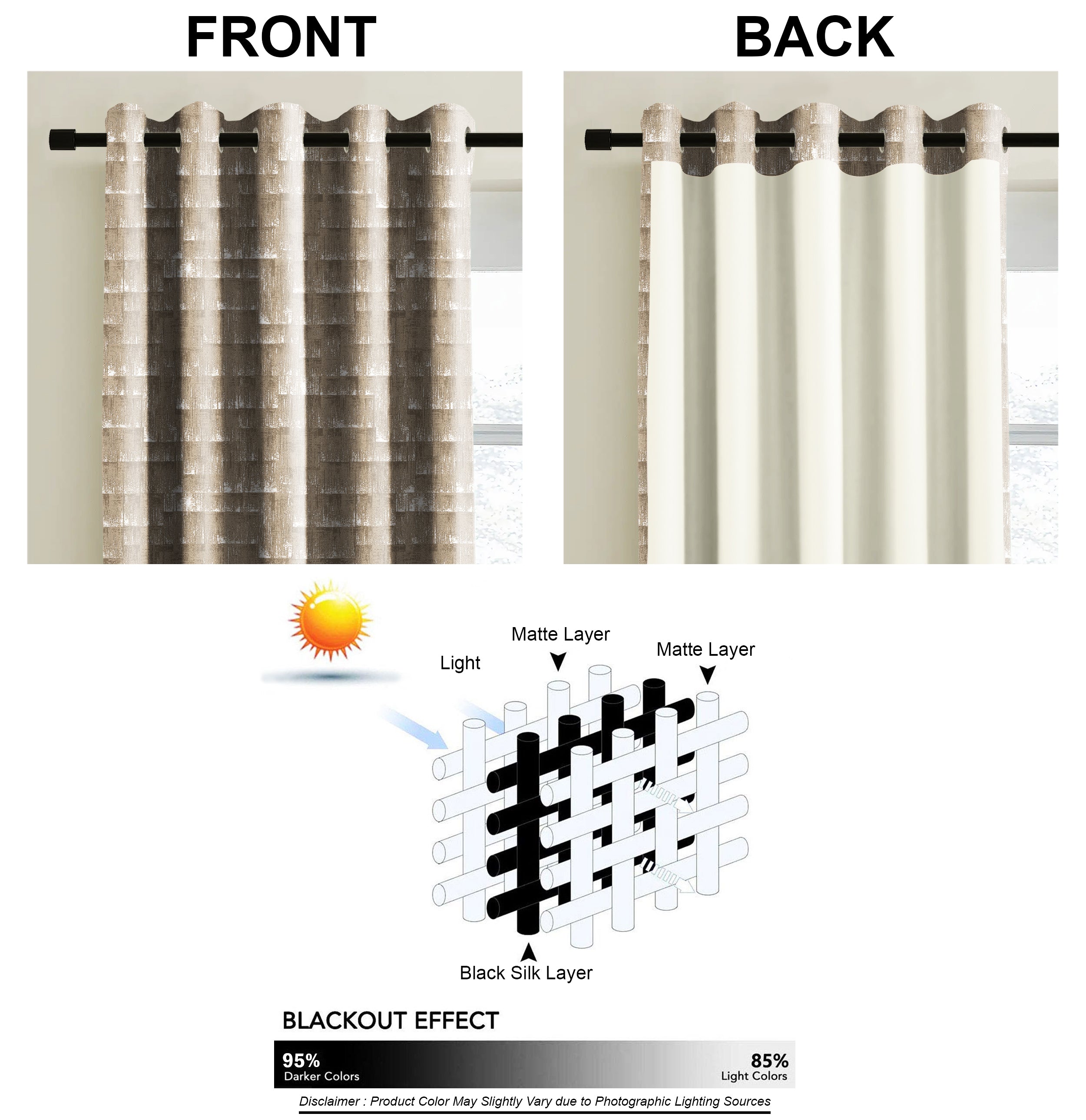 MALAGA CHIKU PRINTED BLACKOUT CURTAINS