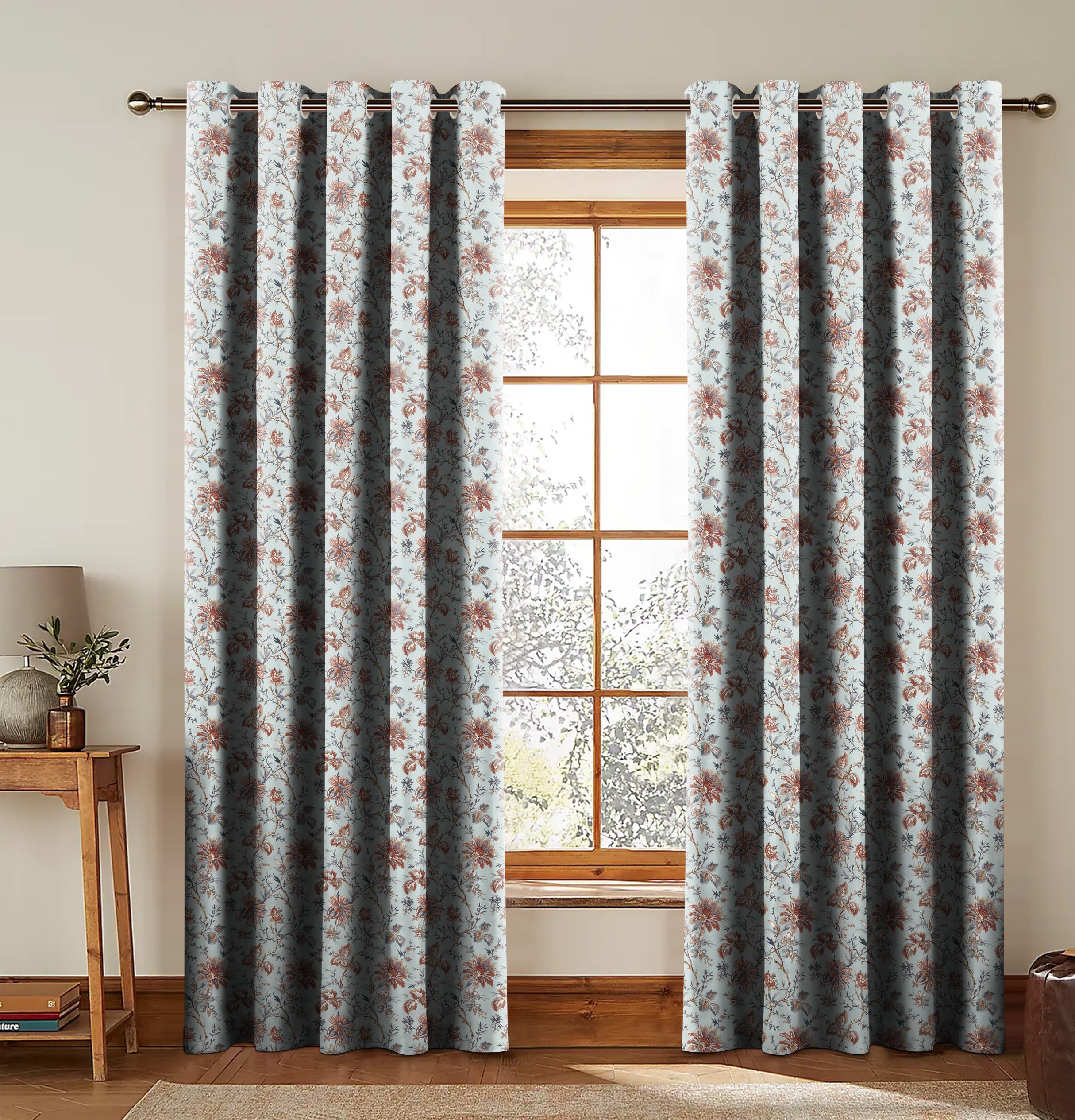 ANDAMAN SKY BLUE BLACKOUT CURTAINS