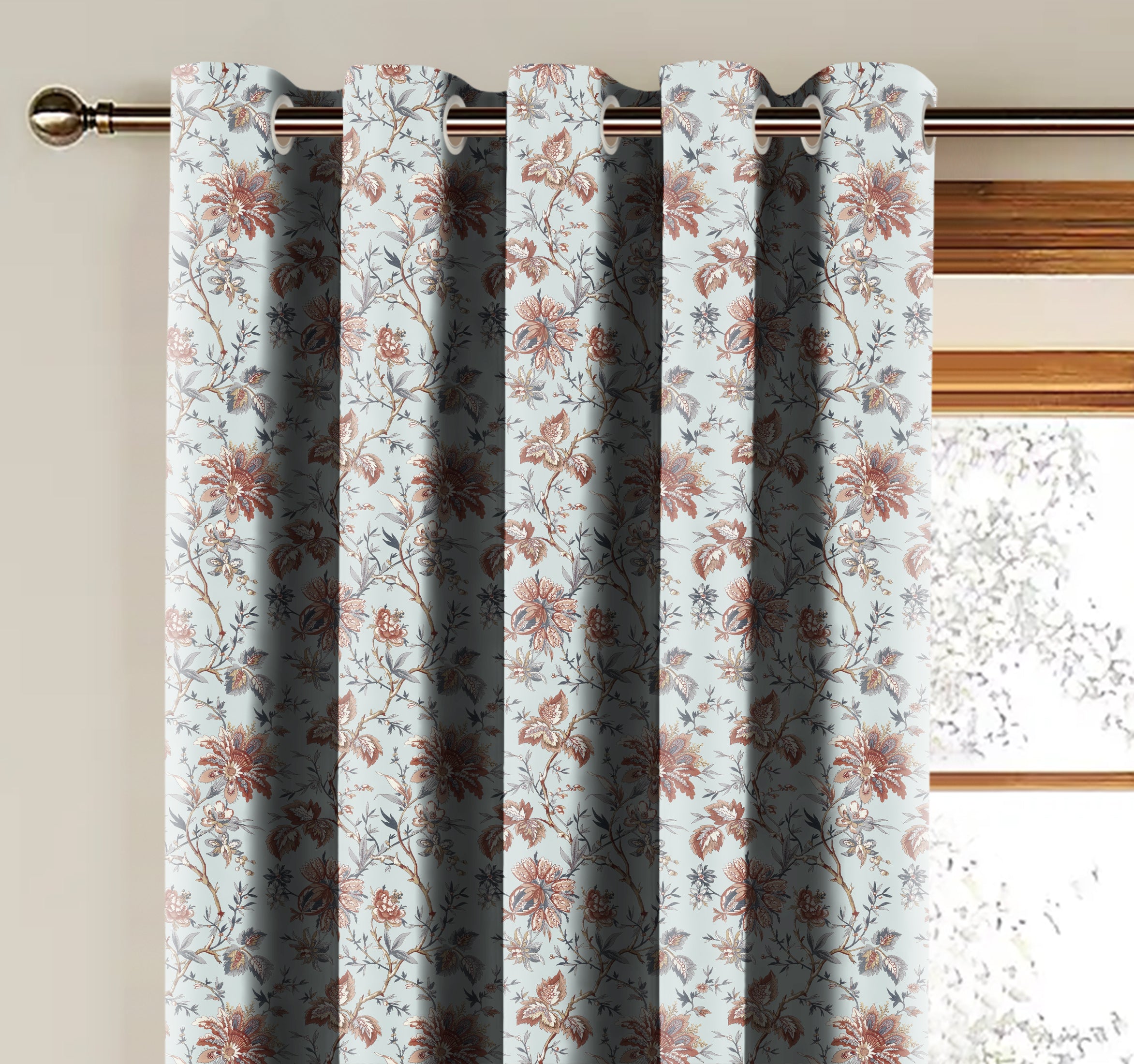 ANDAMAN SKY BLUE BLACKOUT CURTAINS