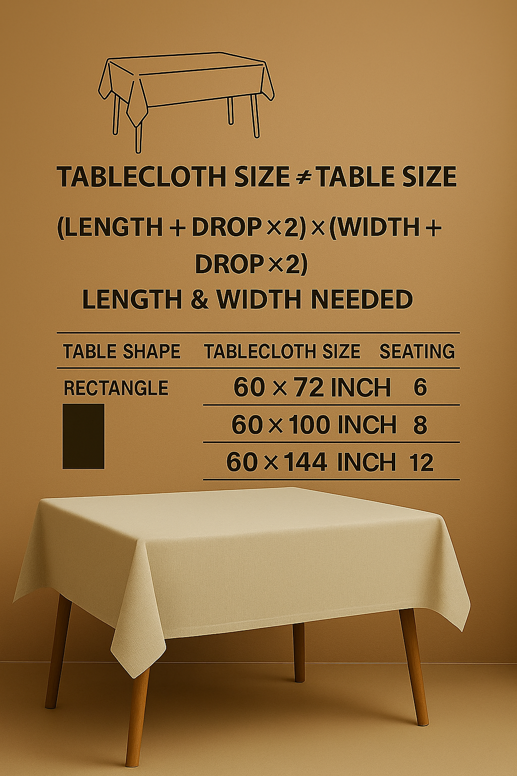 MATHERAN RED TABLE CLOTH