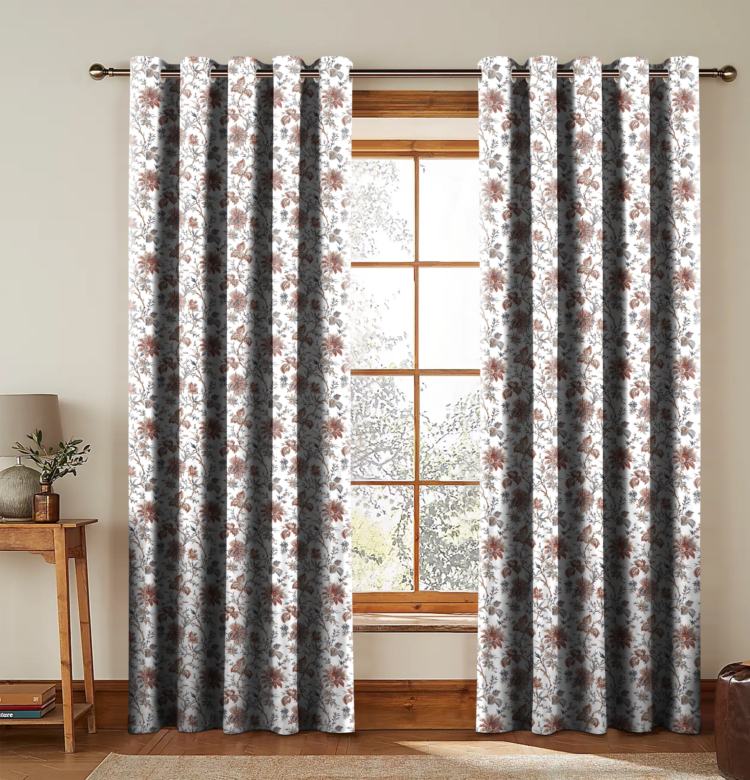 ANDAMAN WHITE BLACKOUT CURTAINS