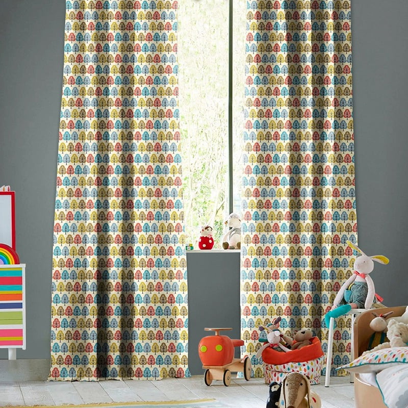 DASH ORANGE BLACKOUT CURTAINS