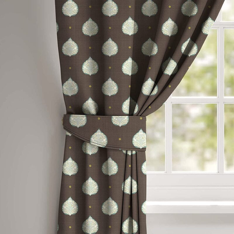 ABBOT SPACE GREY BLACKOUT CURTAIN