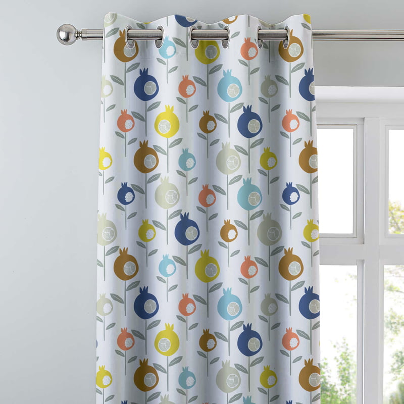 MARS ORANGE BLACKOUT CURTAINS