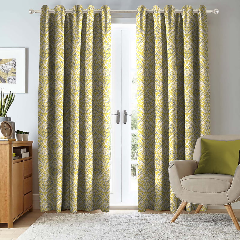 GENE LIME BLACKOUT CURTAINS