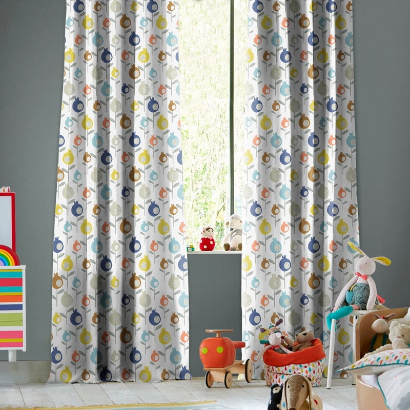 MARS ORANGE BLACKOUT CURTAINS