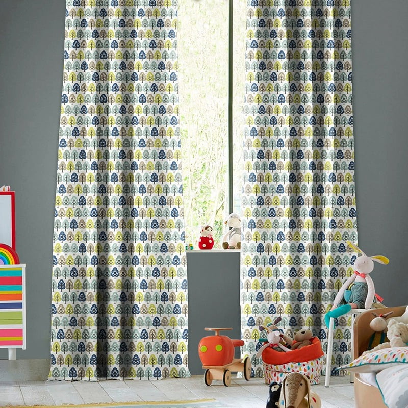 DASH NAVY BLACKOUT CURTAINS