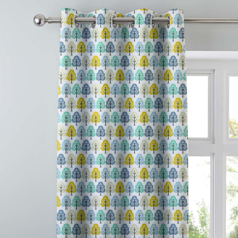 DASH BLUE BLACKOUT CURTAINS